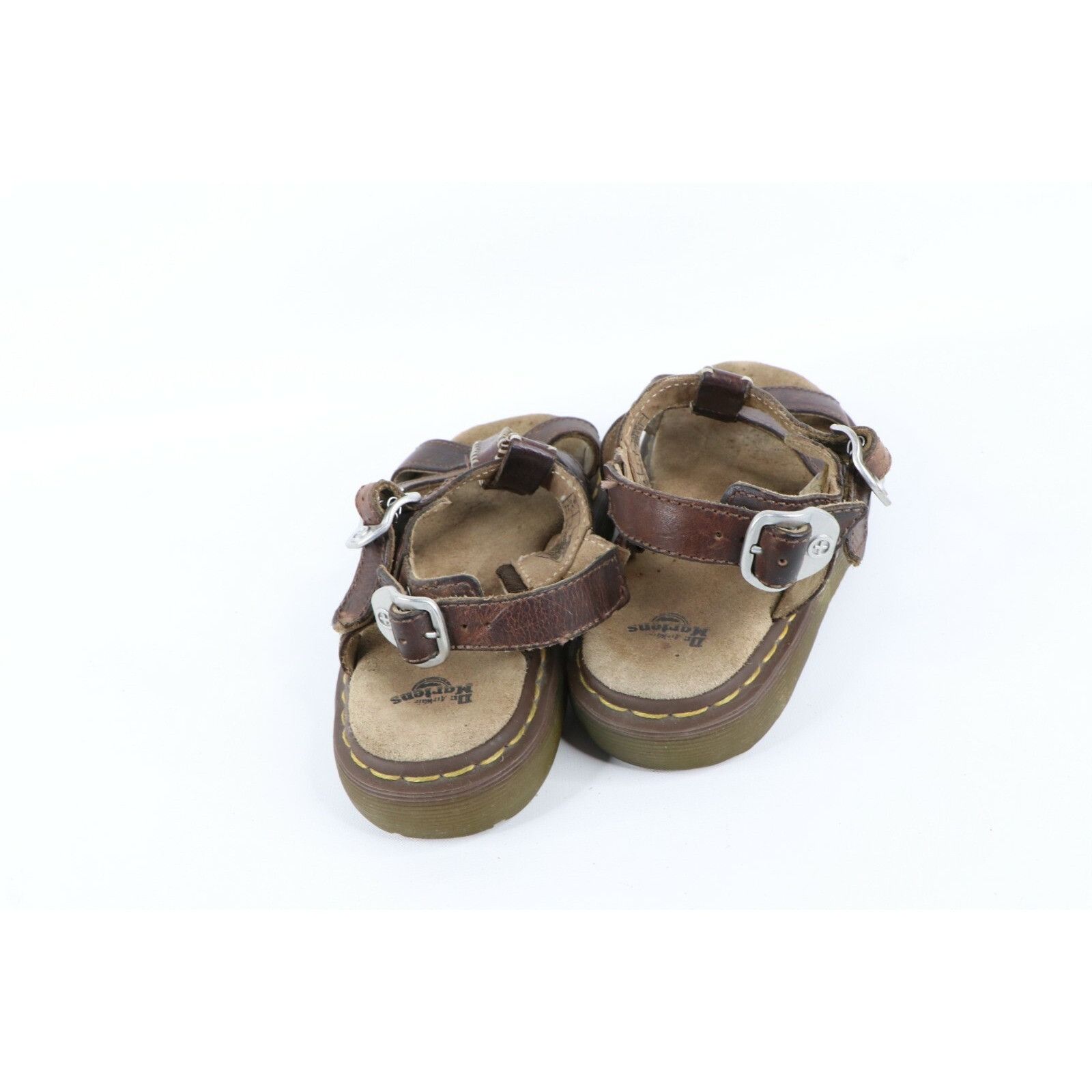Dr. Martens Vintage 90s Dr Martens Platform Leather Buckle Sandals Size US 7 / IT 37 - 4 Thumbnail