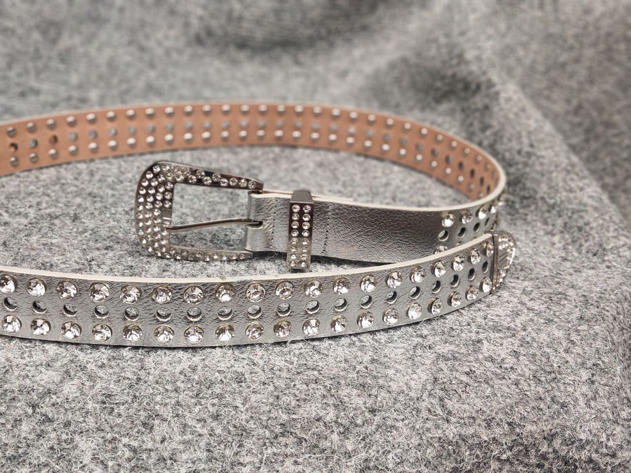 Vintage Vintage 90s Japan Silver Belt Hysteric Glamour Y2K Style Size ONE SIZE - 8 Thumbnail