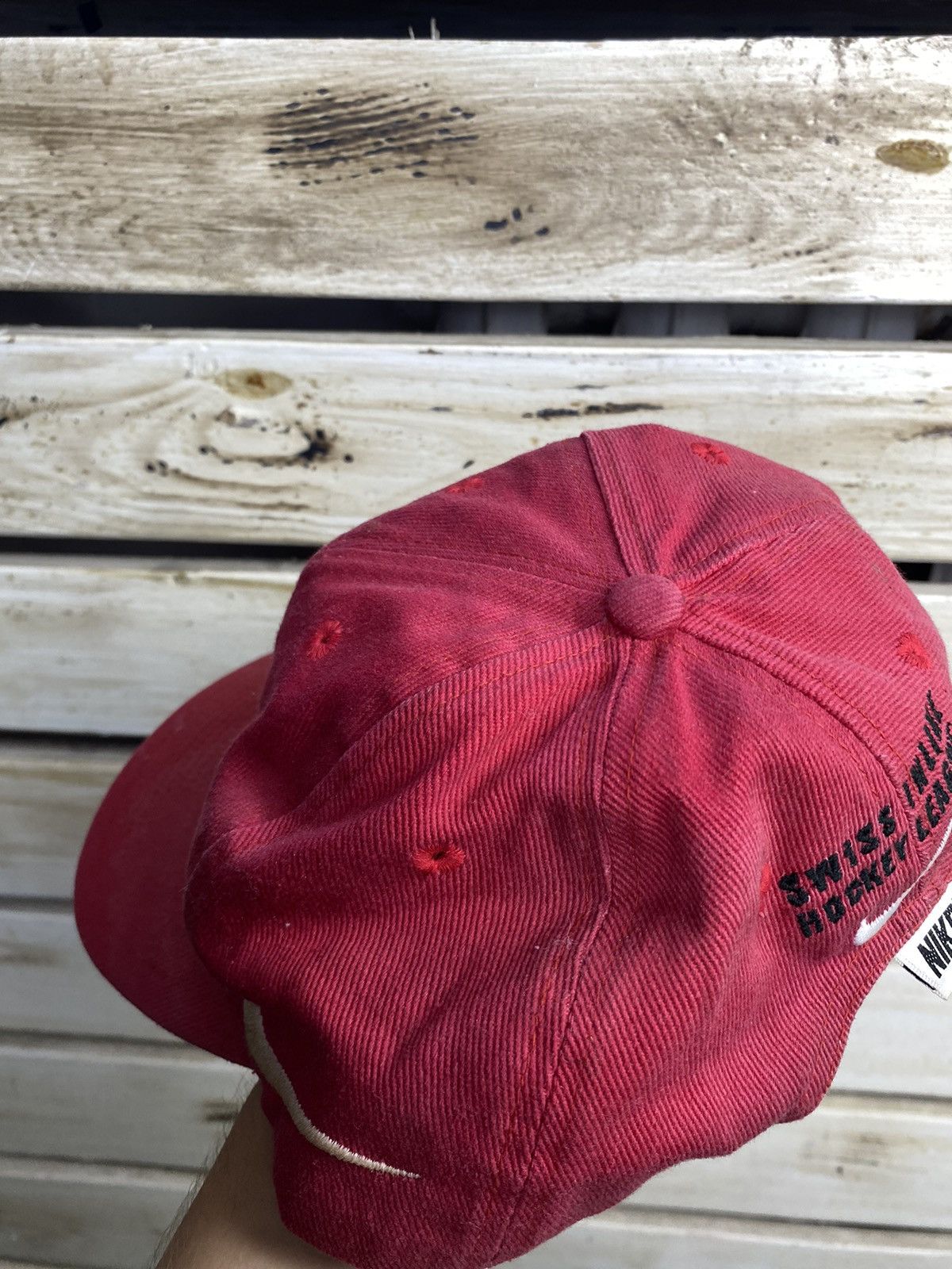 NHL × Nike × Vintage NHL Nike Swiss hockey league cap Size ONE SIZE - 5 Thumbnail