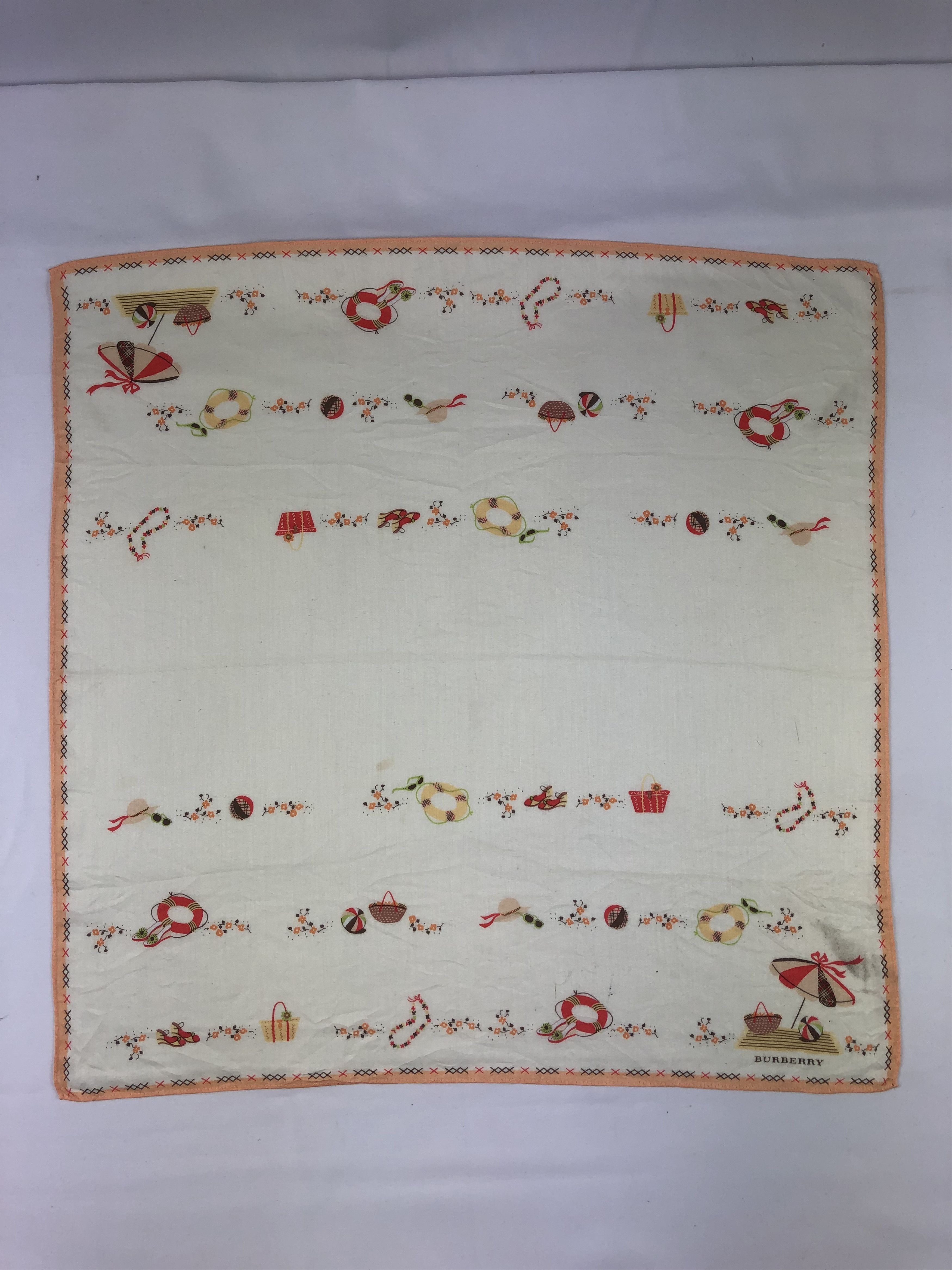 Burberry Burberry Handkerchief / Bandana / Neckerchief Size ONE SIZE - 3 Thumbnail