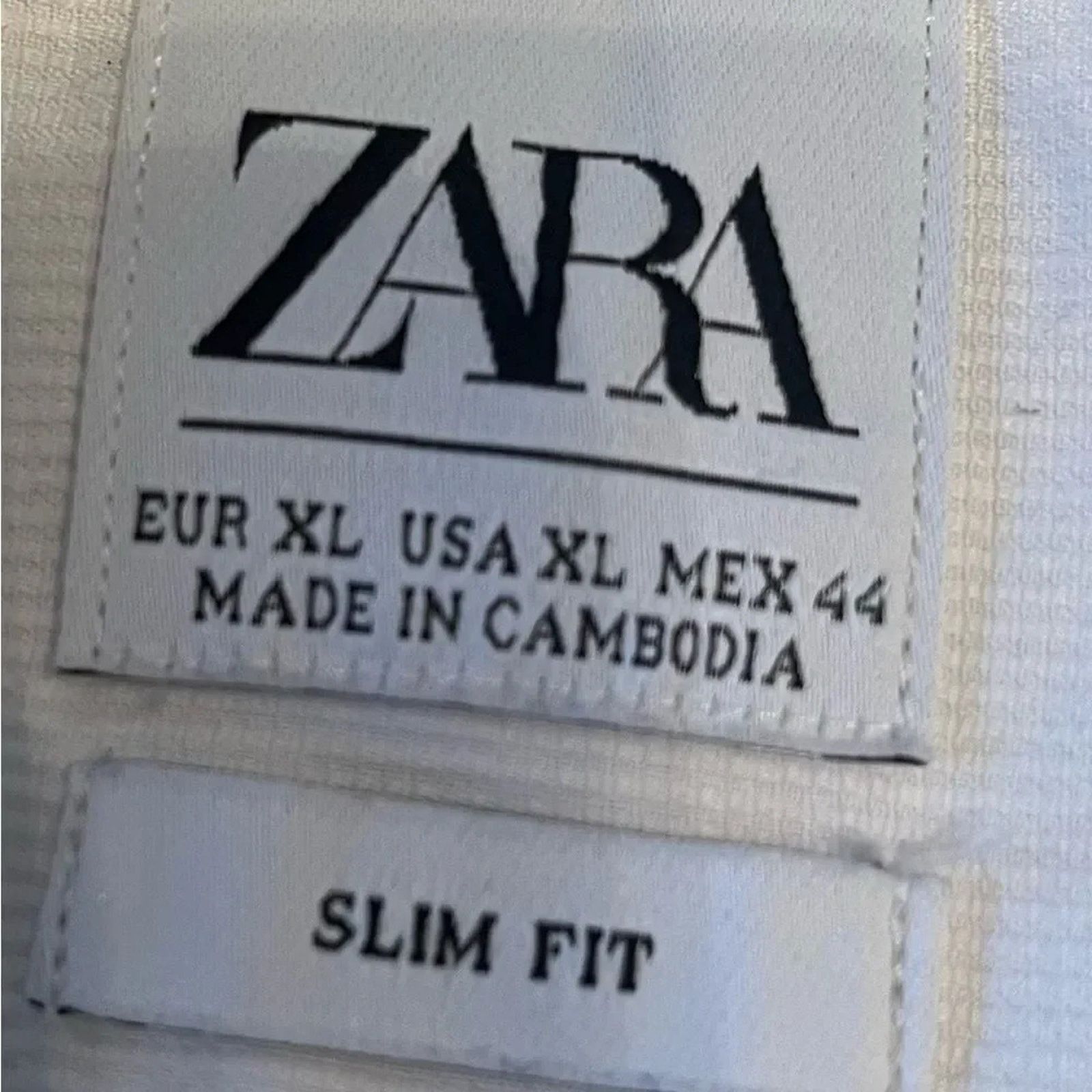 Zara Zara men’s slim fit dress shirt, size XL Size US XL / EU 56 / 4 - 2 Thumbnail