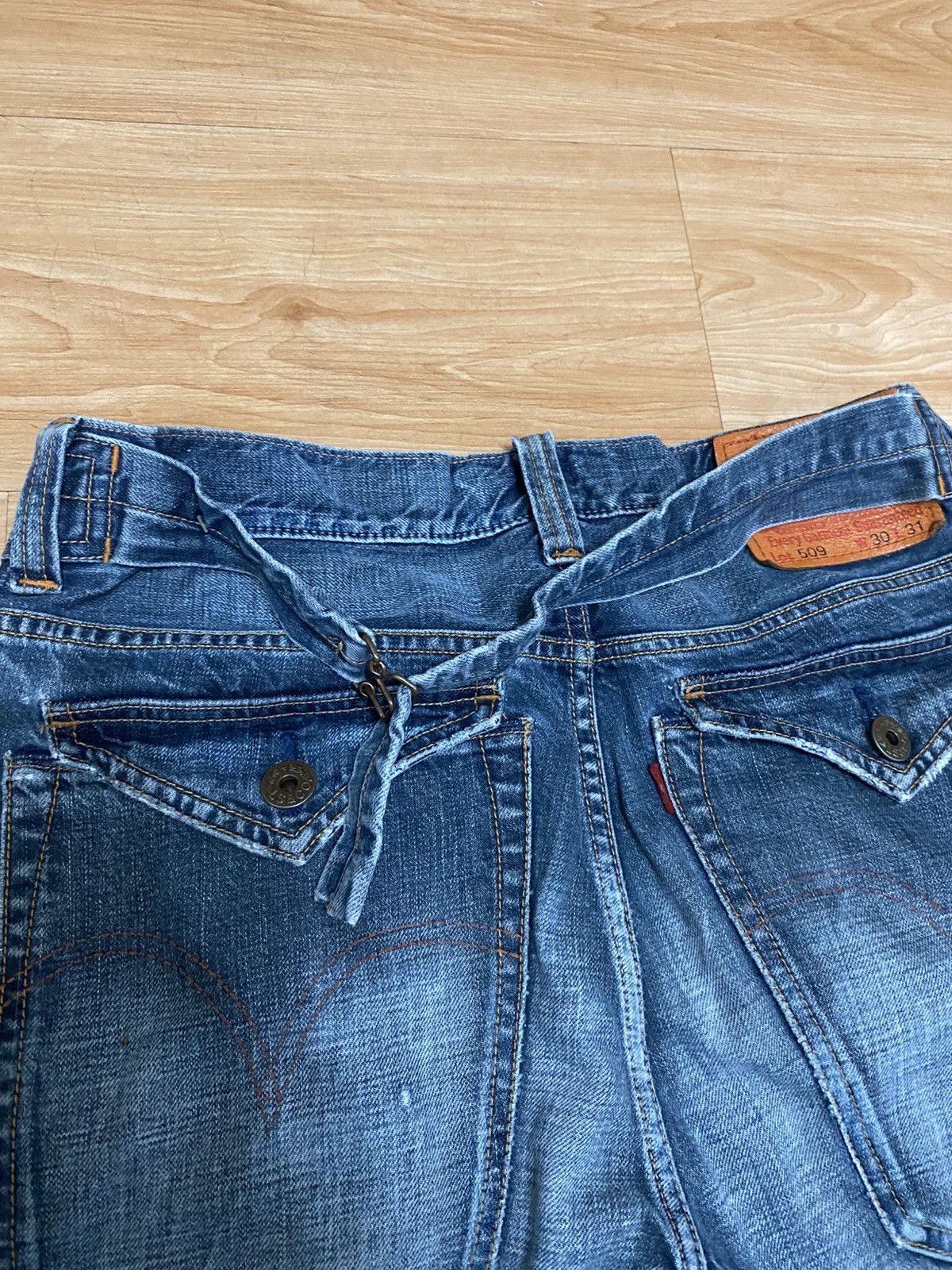 Levi's Distressed denim levis 509 very rare Size US 32 / EU 48 - 10 Thumbnail