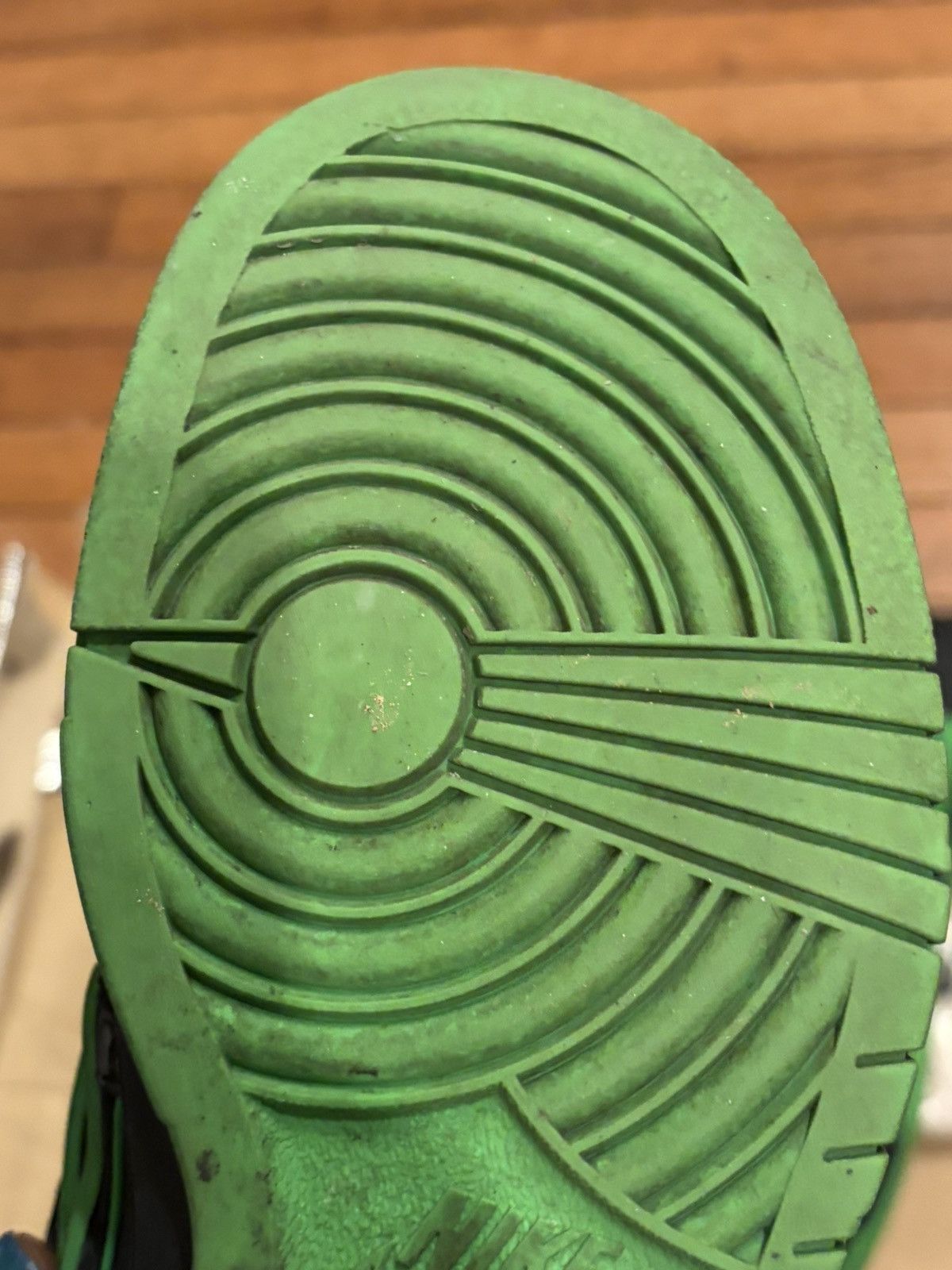 Nike Nike Air Rubber Dunk x Off-White Low Green Strike Size US 7.5 / IT 37.5 - 11 Thumbnail
