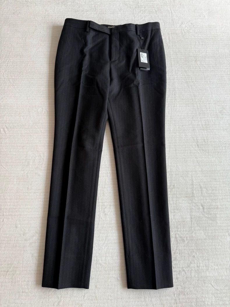 Saint Laurent Paris Saint Laurent Wool Dress Pants Size US 36 / EU 52 - 1 Thumbnail