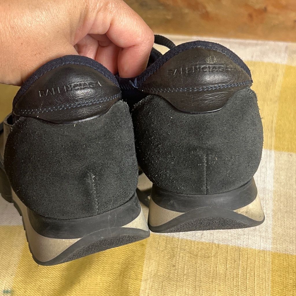 Balenciaga Balenciaga race leather trainer Size US 8 / IT 38 - 4 Thumbnail