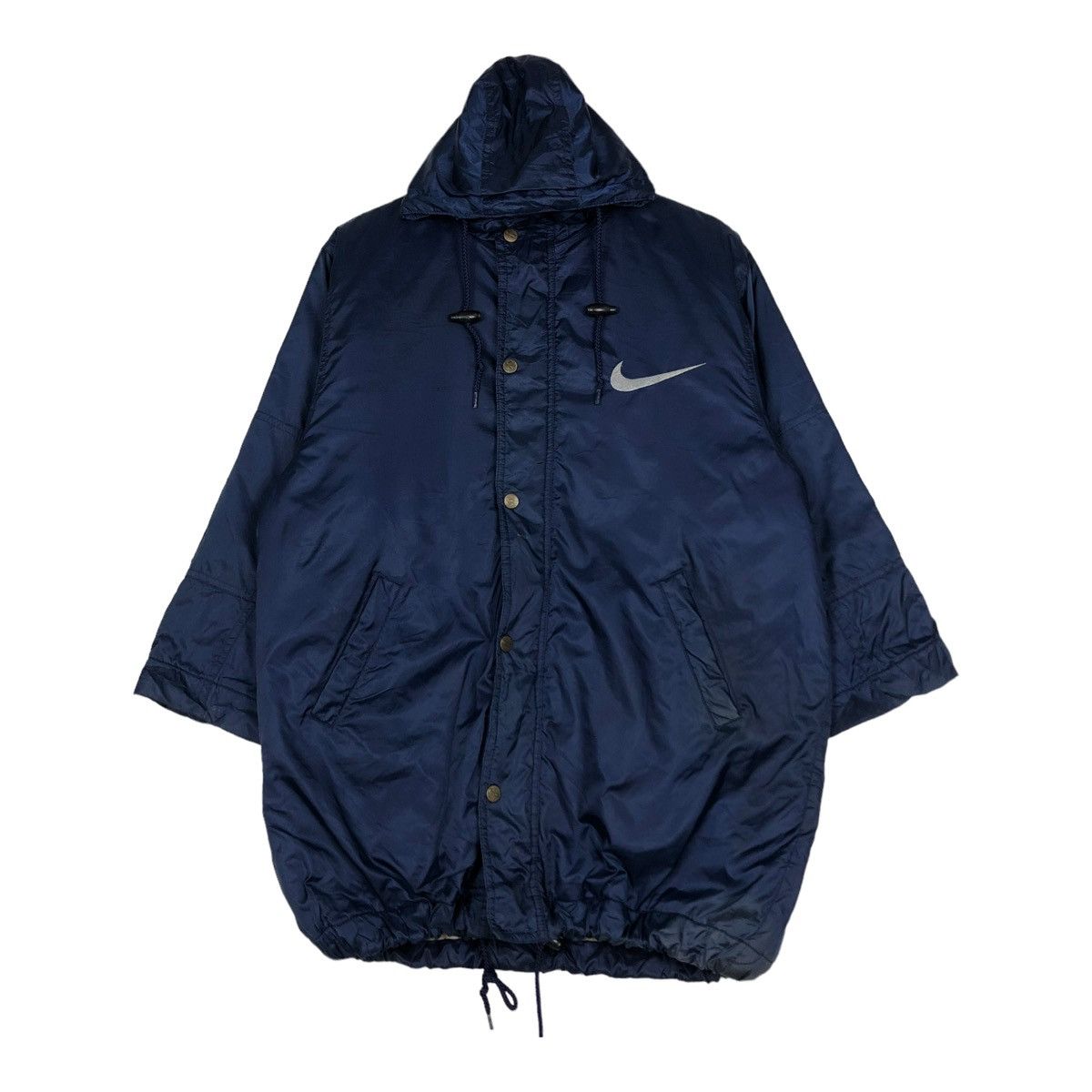 Nike 🔥MEDIUM KIDS SIZE VINTAGE NIKE HUNTING JACKET BIG SWOOSH Size US M / EU 48-50 / 2 - 1 Thumbnail