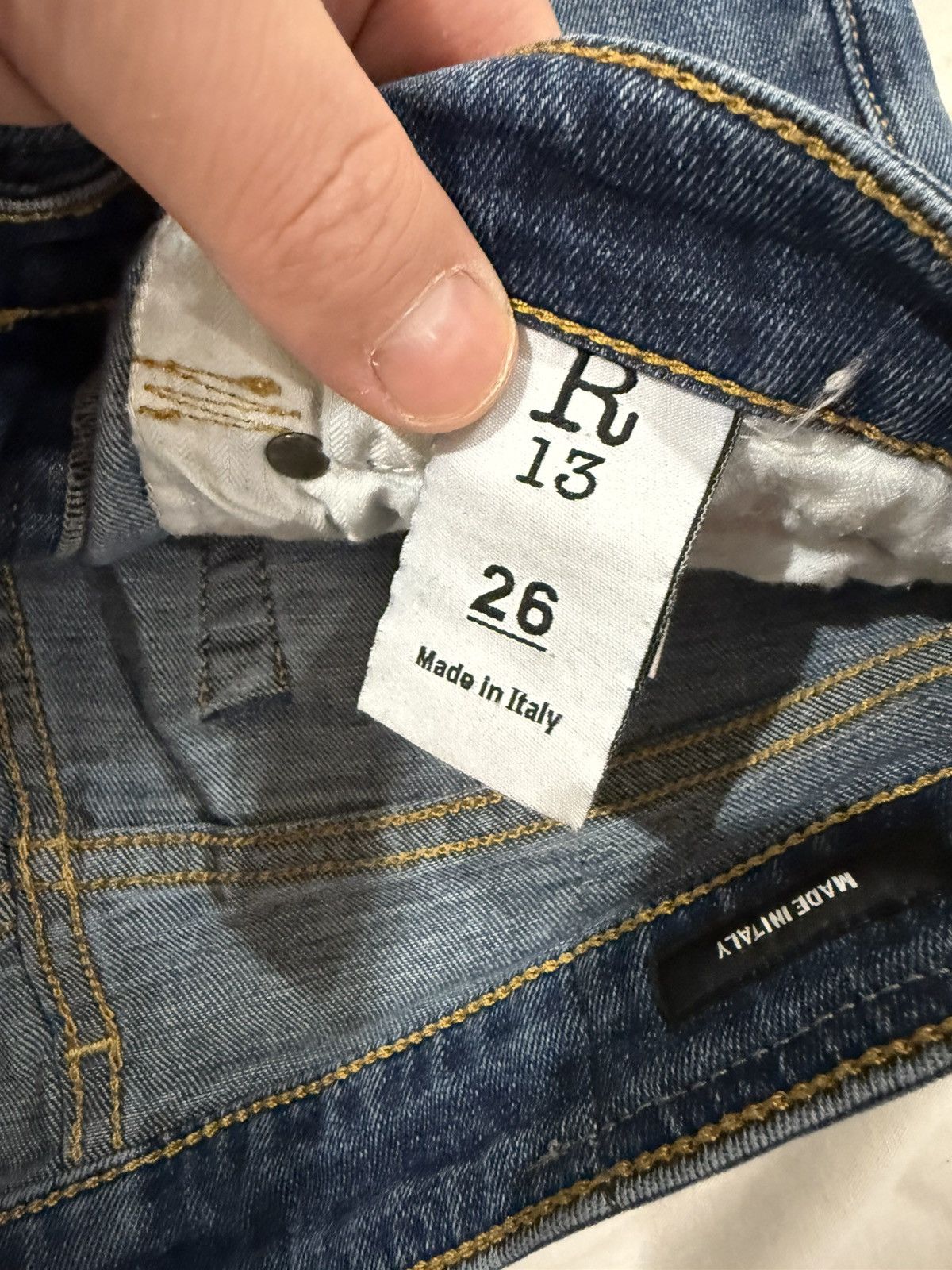R13 Very nice Size 26" / US 2 / IT 38 - 4 Thumbnail