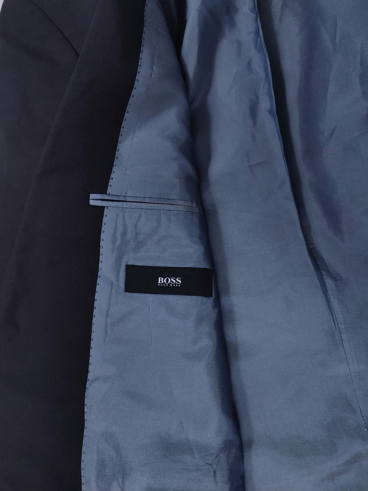 Hugo Boss × Vintage Vintage Hugo Boss Wool Blazer Size 42R - 14 Thumbnail