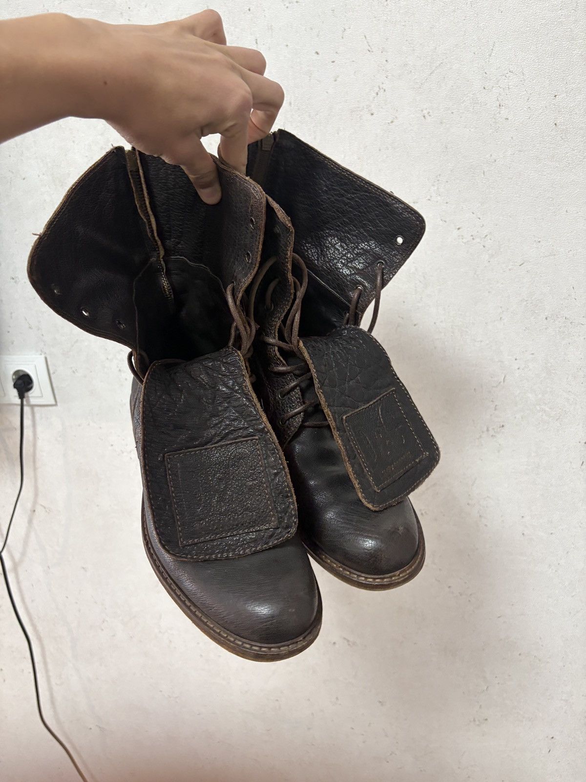 Dolce & Gabbana Dolce Gabbana Archive Combat Boots Vintage Size US 10 / EU 43 - 2 Thumbnail