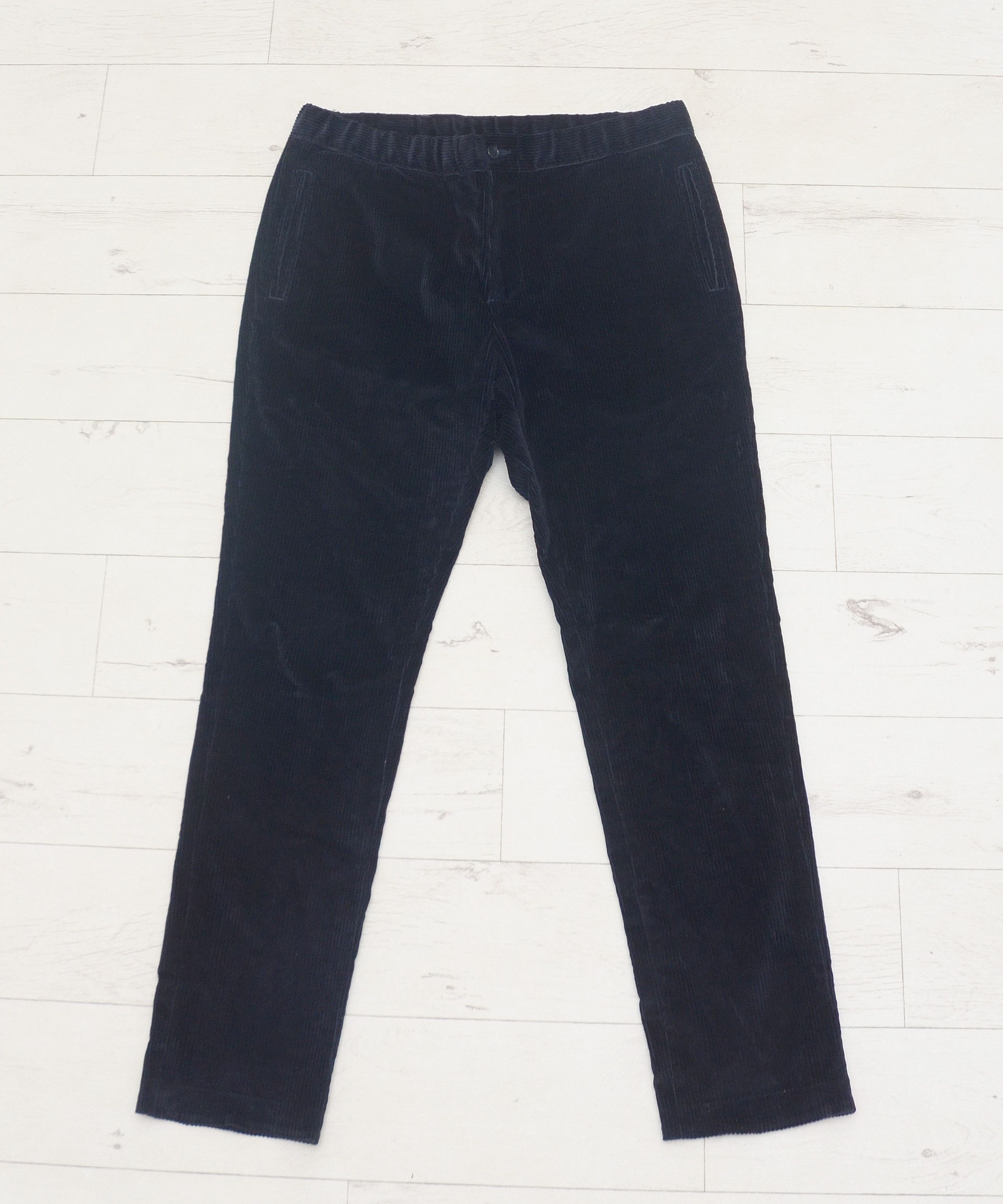 Daniele Alessandrini Quarantotto Navy Corduroy Velor Pants