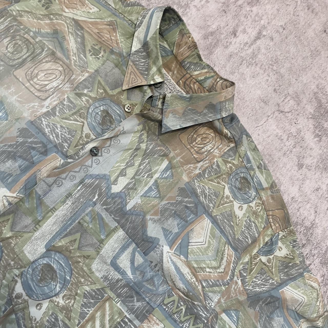 Other Green and grey Hawaiian-style shirt # Size US XL / EU 56 / 4 - 3 Thumbnail
