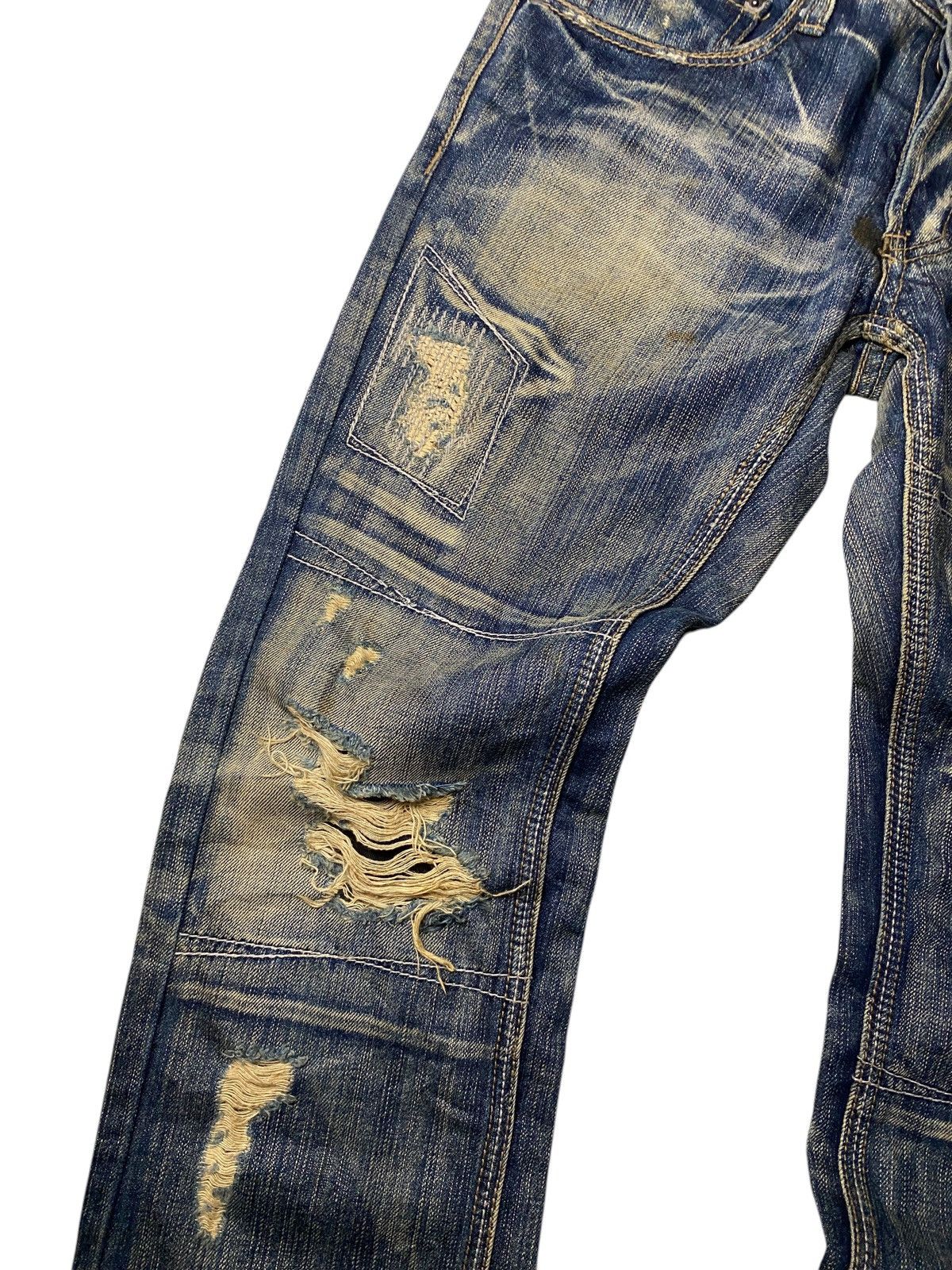 If Six Was Nine 2000's Difference Rupert Seawash Distressed Jeans Size US 28 / EU 44 - 4 Thumbnail