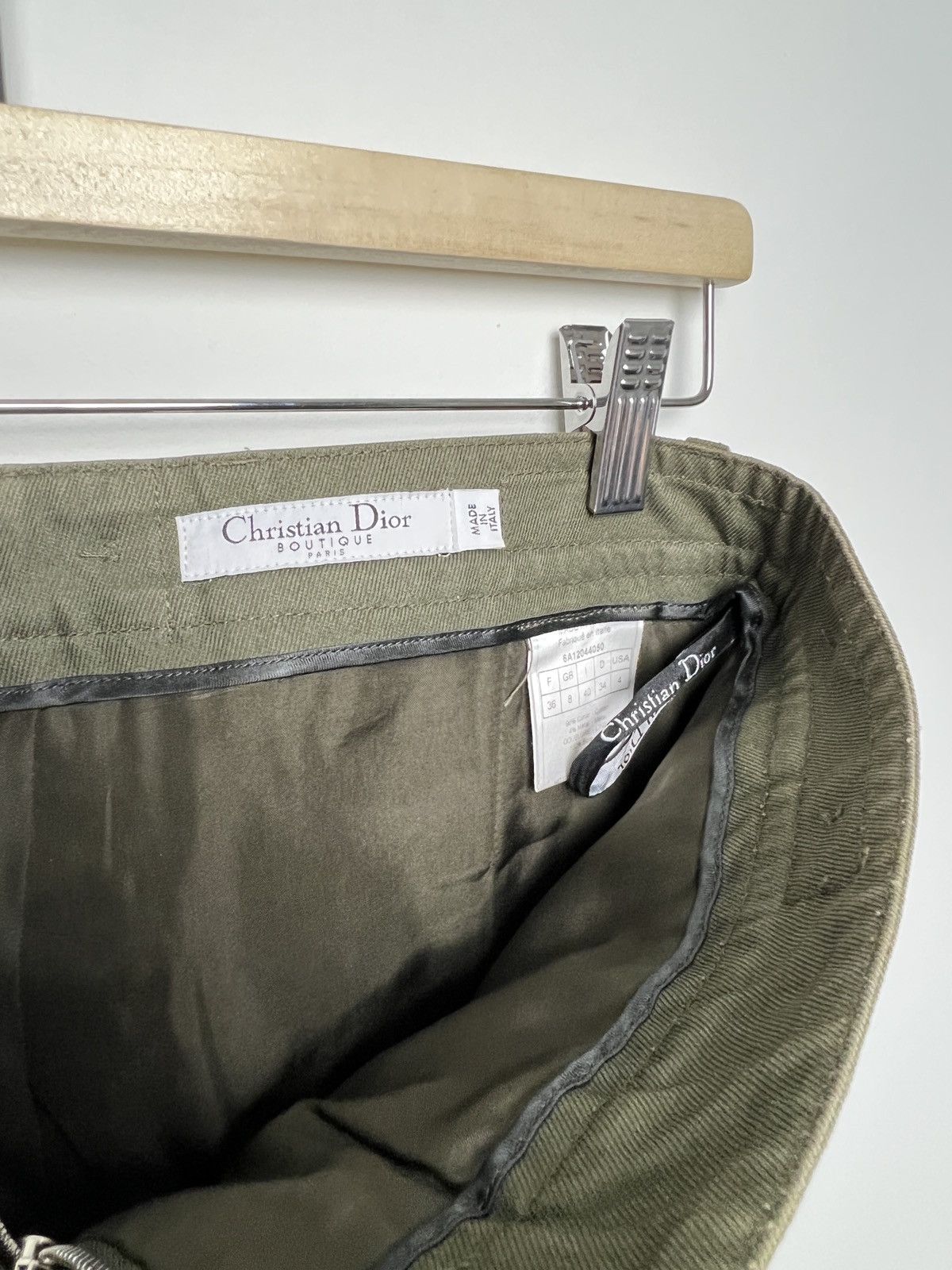 Dior dior boutique inside out khaki pants Size US 26 / EU 42 - 12 Thumbnail