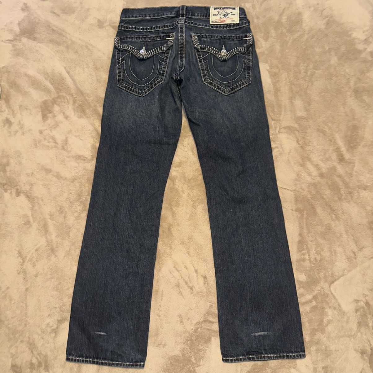 True Religion Pre 2010’s True Religion Men’s Billy Super T Straight Jean Size US 31 - 2 Thumbnail