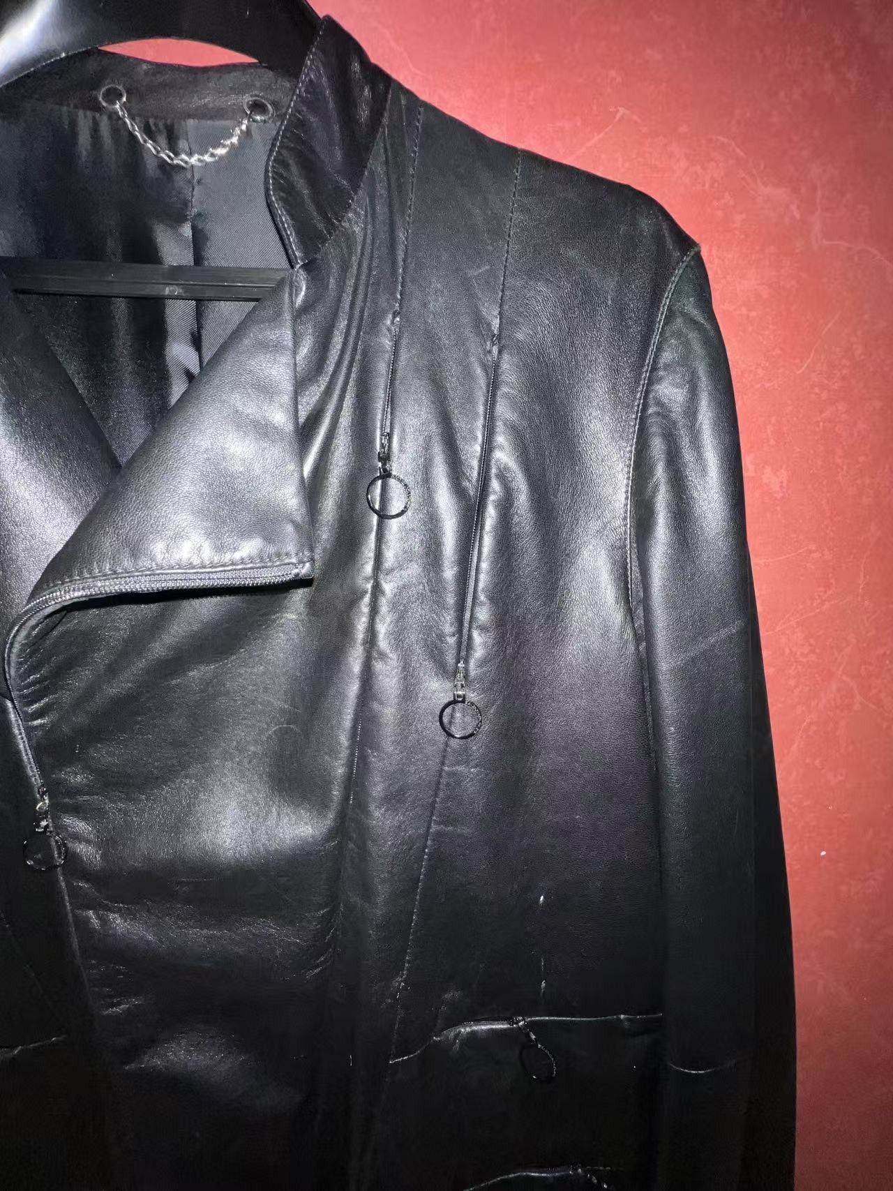Balenciaga 2008 8-zippers leather jacket Size US S / EU 44-46 / 1 - 3 Thumbnail