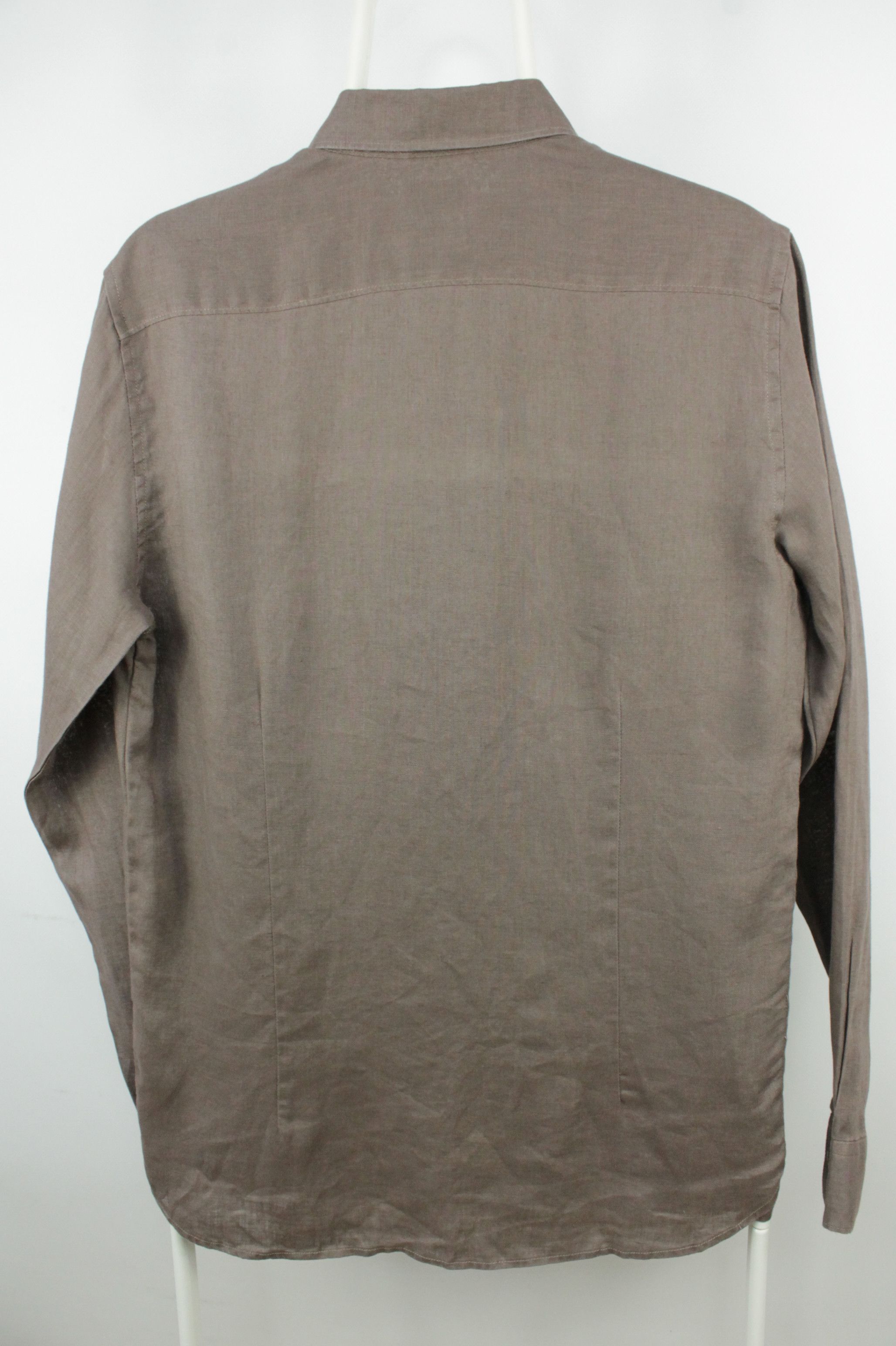 Other Dstrezzed Jagger Brown Linen Casual Shirt Men's Size US S / EU 44-46 / 1 - 10 Thumbnail