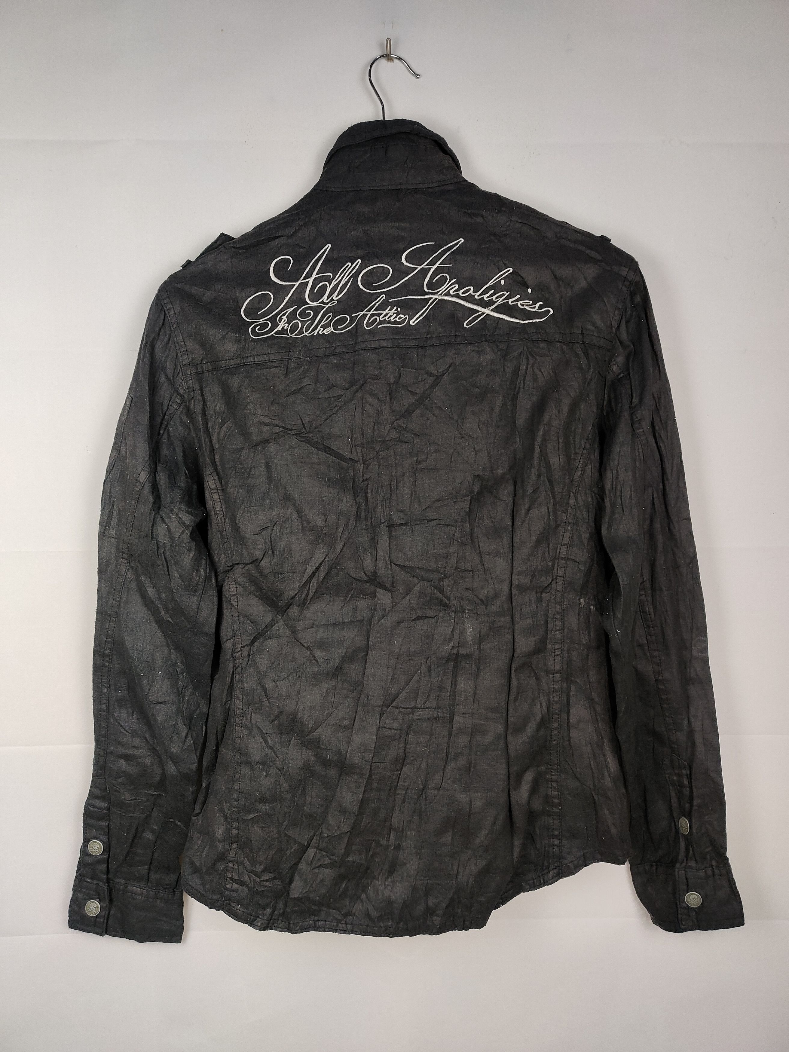 In The Attic In The Attic Waxed Coat Button Shirt Size US S / EU 44-46 / 1 - 4 Thumbnail