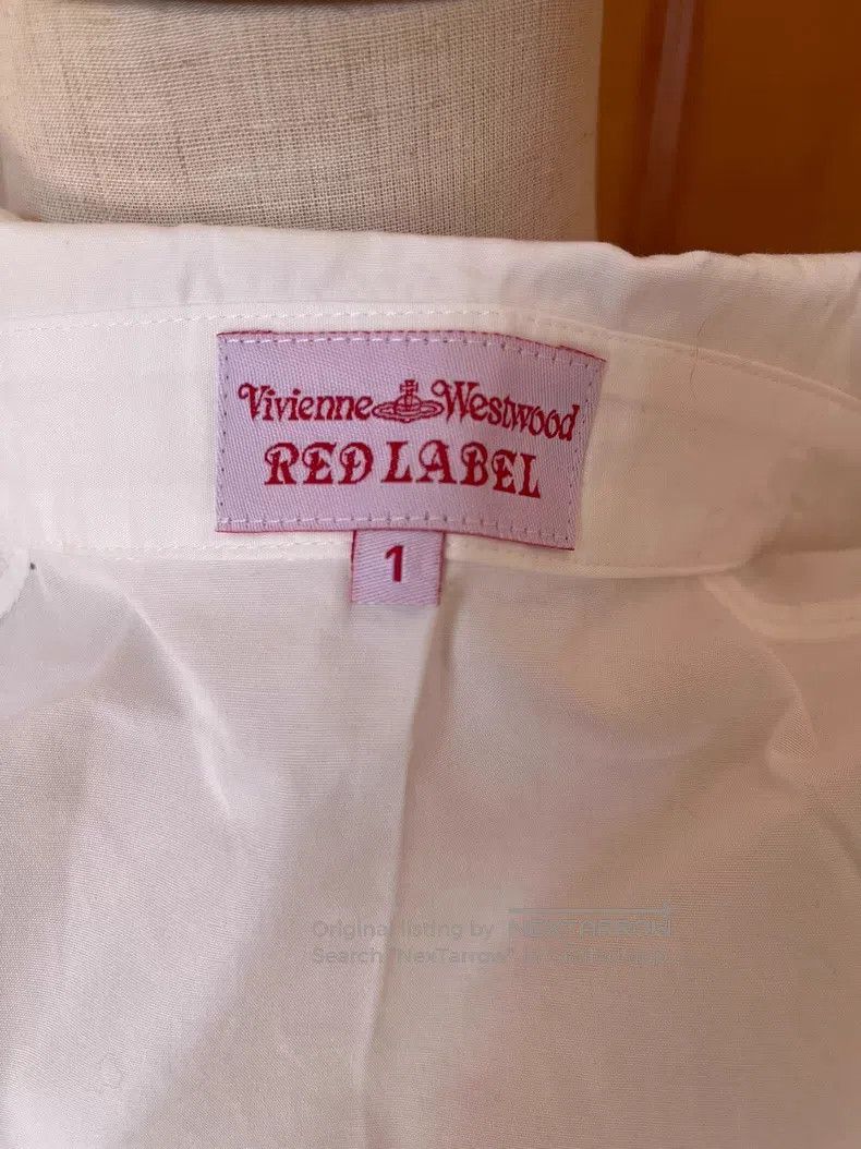 Vivienne Westwood Vivienne Westwood White Bow Blouse Size S / US 4 / IT 40 - 5 Thumbnail