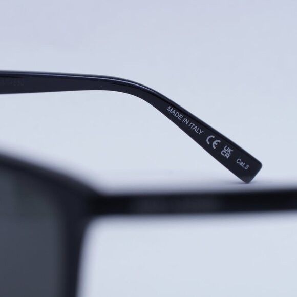 Saint Laurent Paris Saint Laurent SL500 001 Sunglasses Black Square Frame, Black Size ONE SIZE - 5 Thumbnail