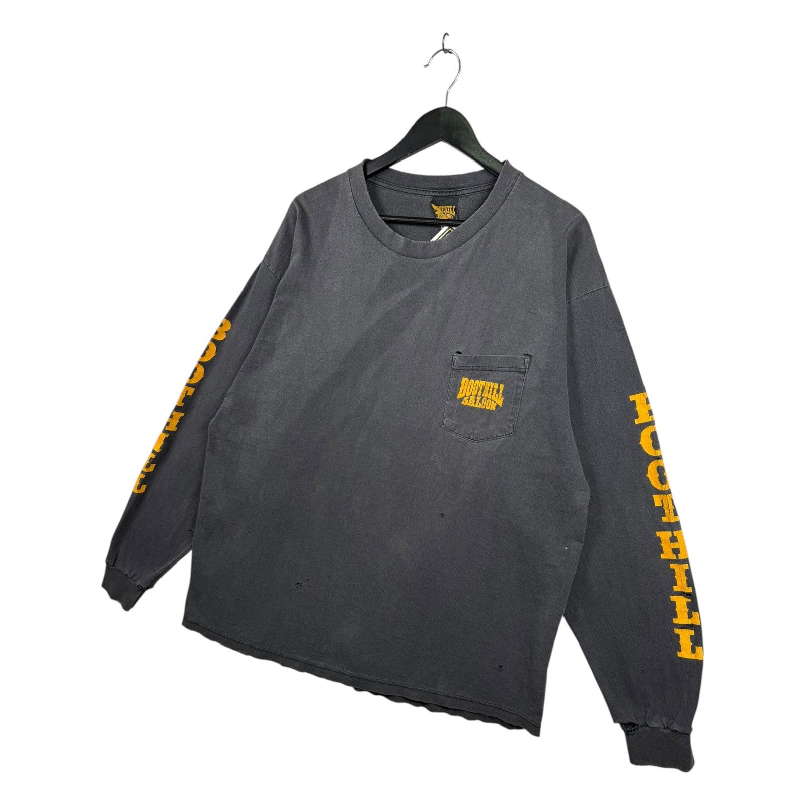 Vintage Vintage Boot Hill Saloon Pocket Eagle Long Sleeve XXL Size US XXL / EU 58 / 5 - 3 Thumbnail