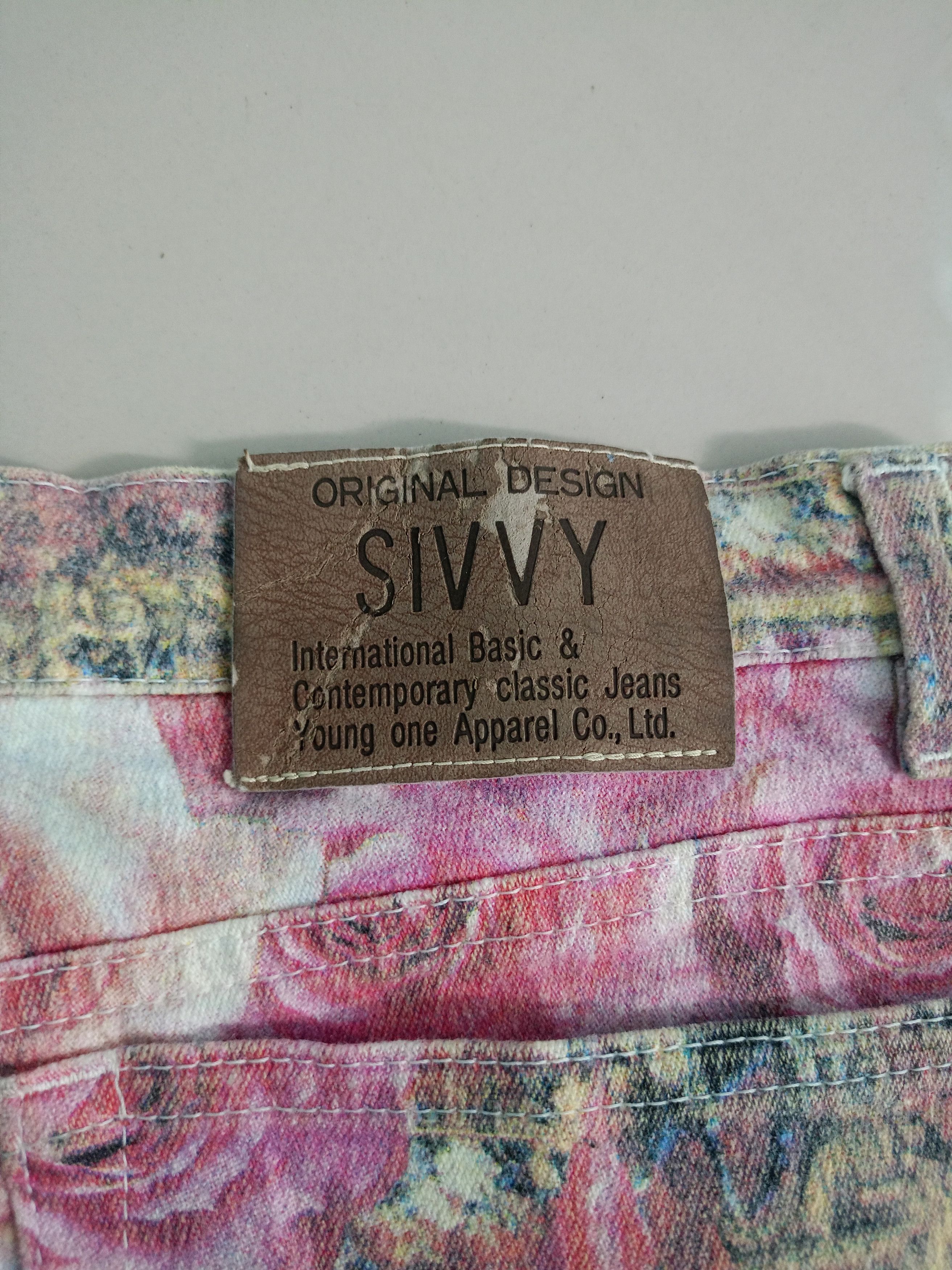 Vintage Vintage Sivvy print Art Pants Size US 27 - 5 Thumbnail