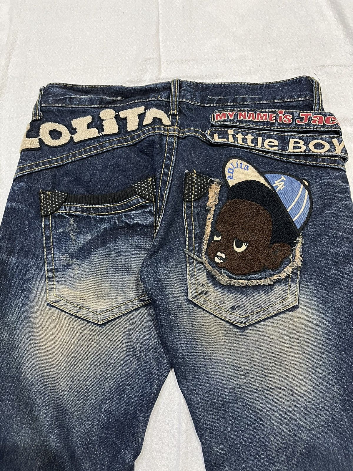 Hysteric Glamour 💸BINDINGOFFER💸Yoshimoto nara x lolita jeans Size US 32 / EU 48 - 3 Thumbnail