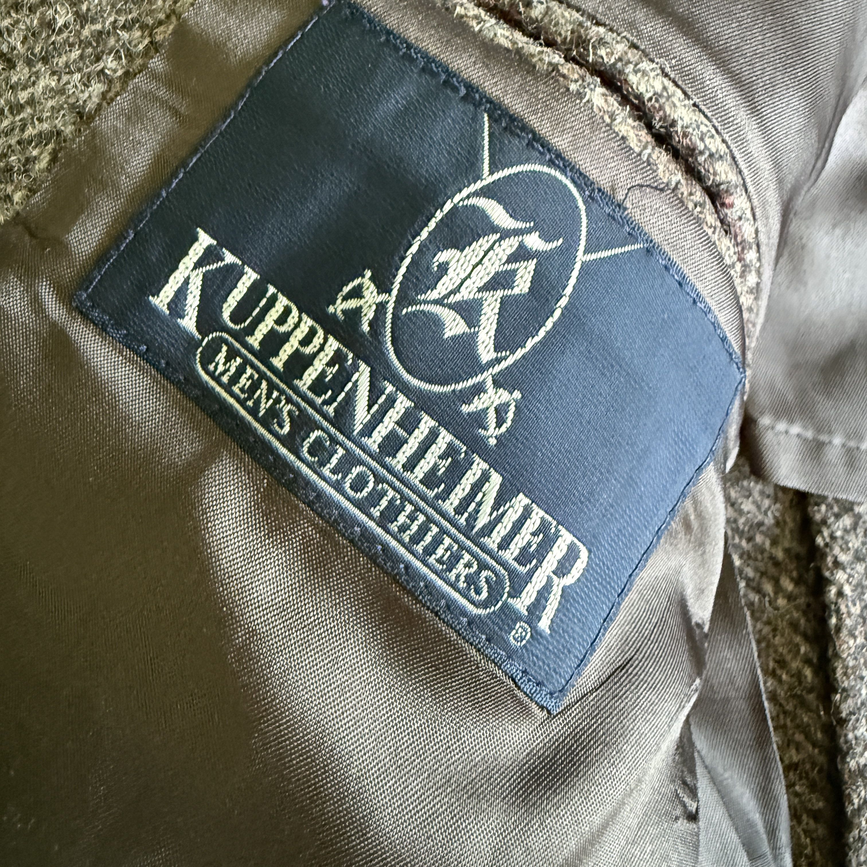 Harris Tweed Kuppenheimer Harris Tweed Sport Coat 42R Brown Size 42R - 3 Thumbnail