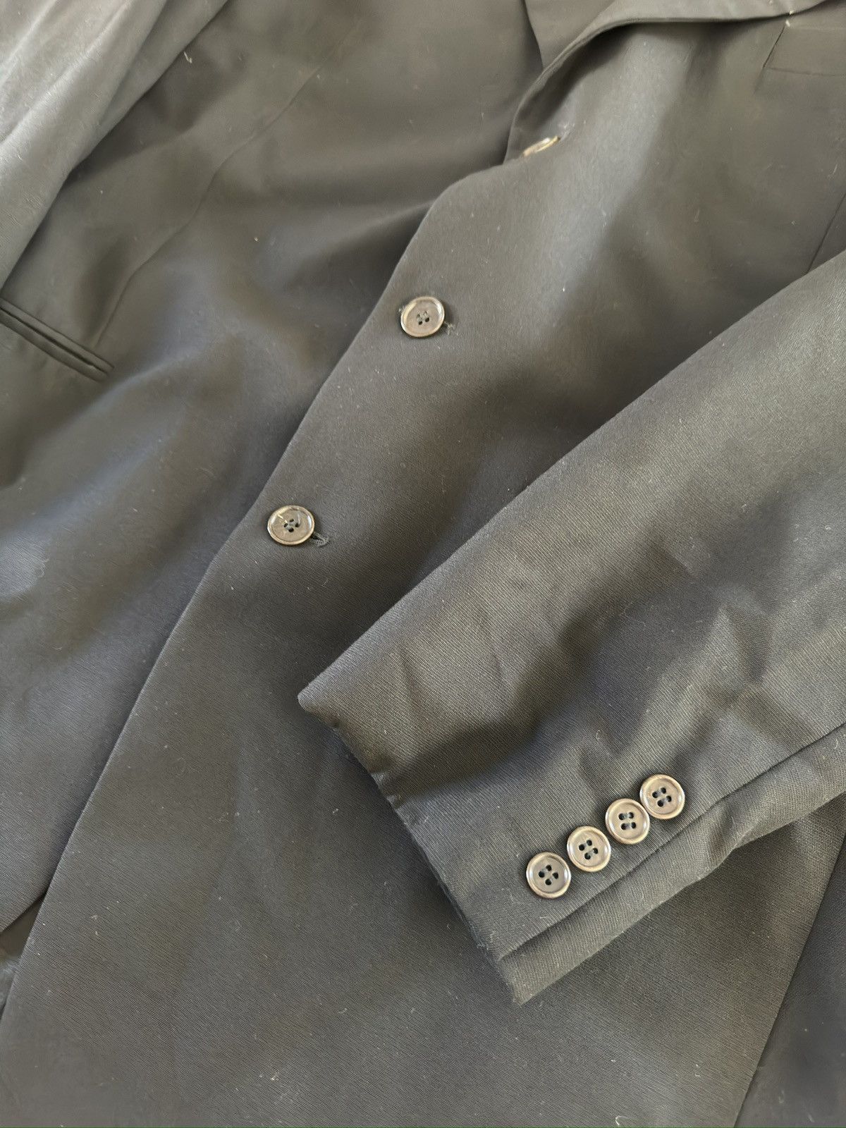 Alexander McQueen ALEXANDER MCQUEEN Made in Italy Textured Wool Jacket 46R Size 46R - 8 Thumbnail
