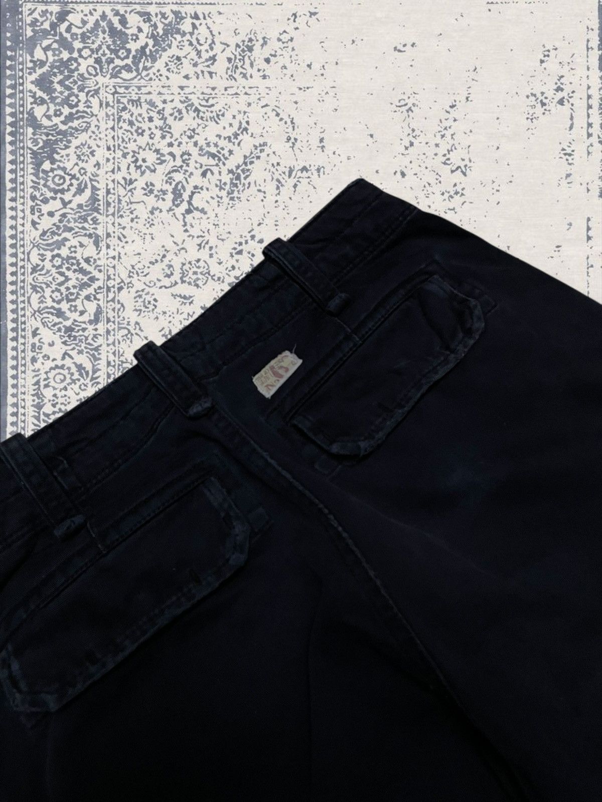 Designer × Polo Ralph Lauren × Vintage Vintage Designer Polo Raplh Laurent Distressed Cargo Pant Size US 29 - 16 Thumbnail