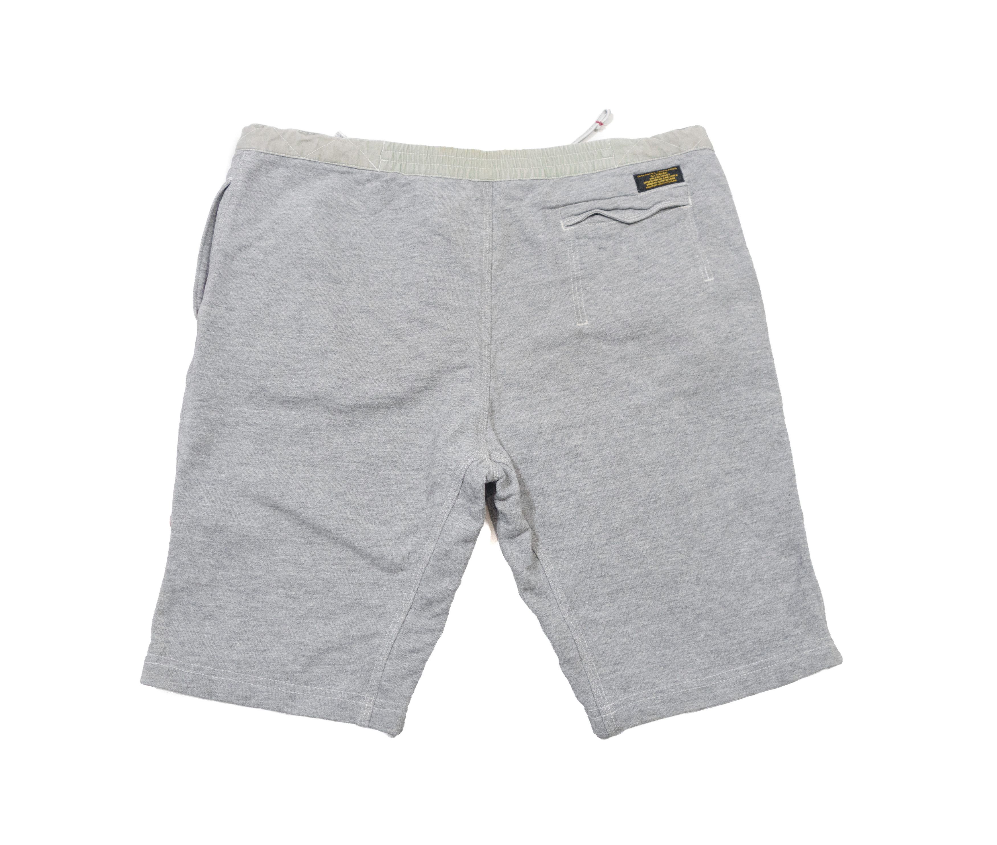 Maharishi 00s Marl Sweat Snap Sides Military Shorts Size US 32 / EU 48 - 2 Thumbnail
