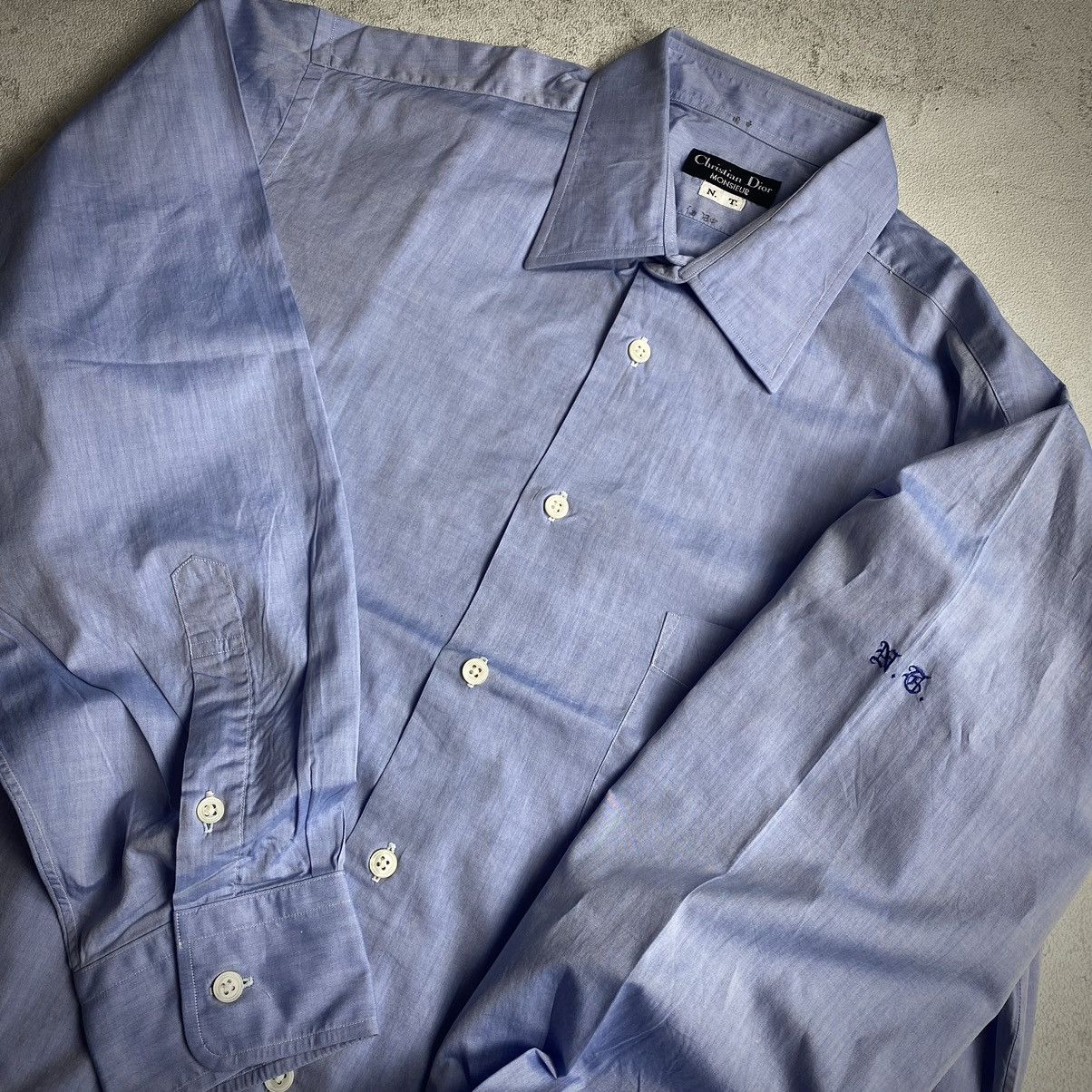 Christian Dior Monsieur vintage christian dior button ups Size US XL / EU 56 / 4 - 3 Thumbnail
