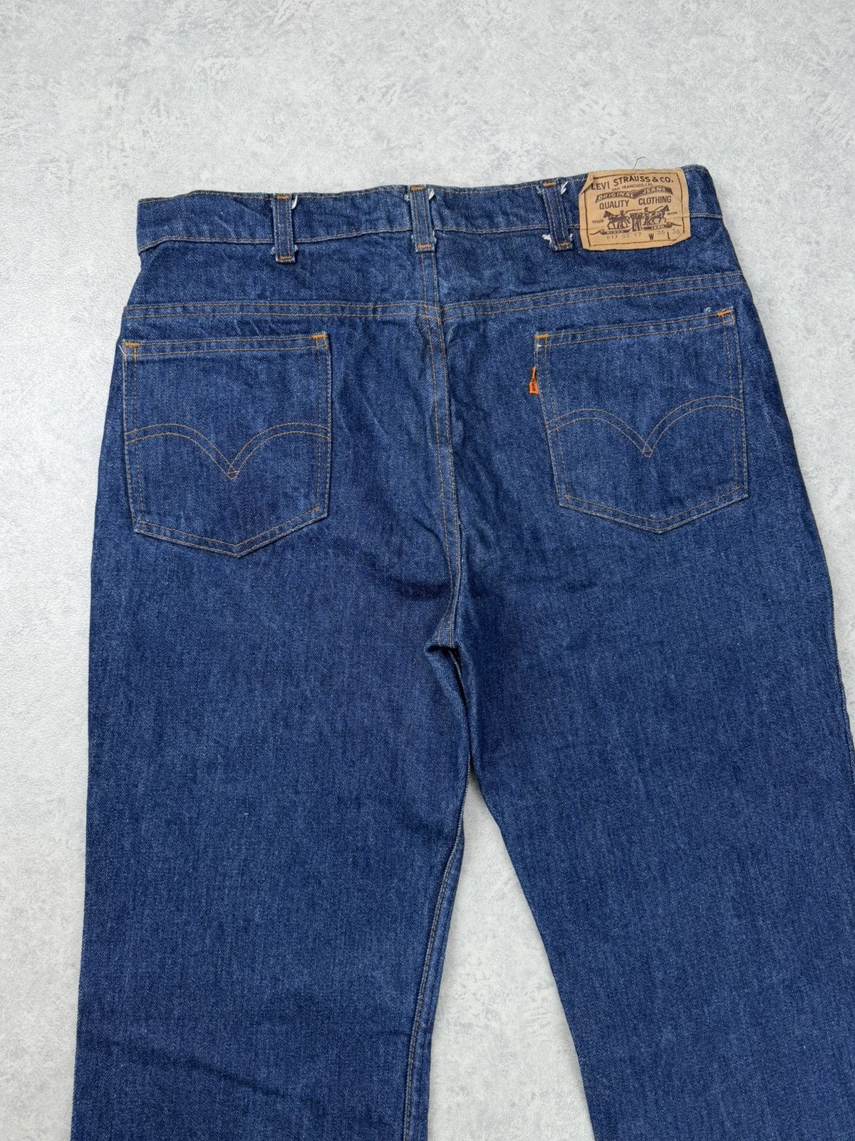 Levi's Vintage Clothing Vintage Levis 617 Bootcut Jeans W36 L36 Made In France Size US 36 / EU 52 - 9 Thumbnail