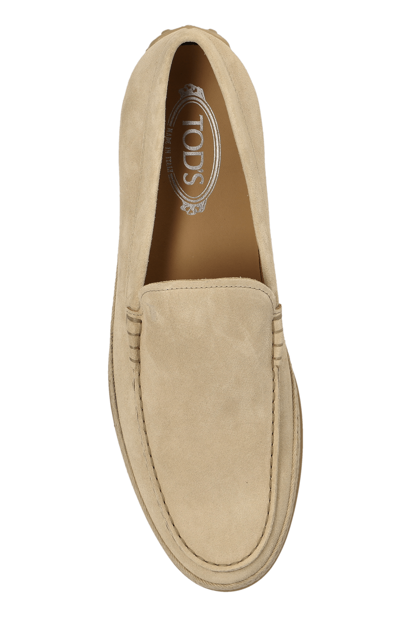 Tod's o1s22i1n0325 Leather Slip-on Loafers in Beige Size US 8 / EU 41 - 6 Thumbnail
