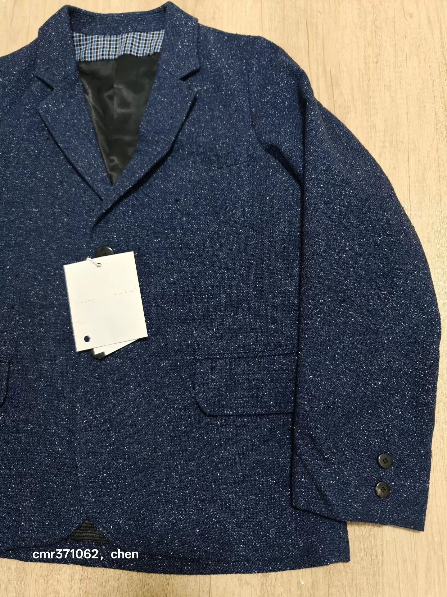 Visvim visvim 19aw solebury blazer slim navy 1 snowflake wool-mix Size US S / EU 44-46 / 1 - 4 Thumbnail