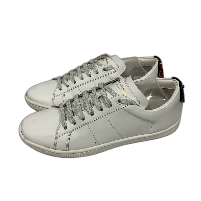 Saint Laurent Paris Classic Saint Laurent White Sneakers for Women-2507 Size US 6 / IT 36 - 7 Thumbnail