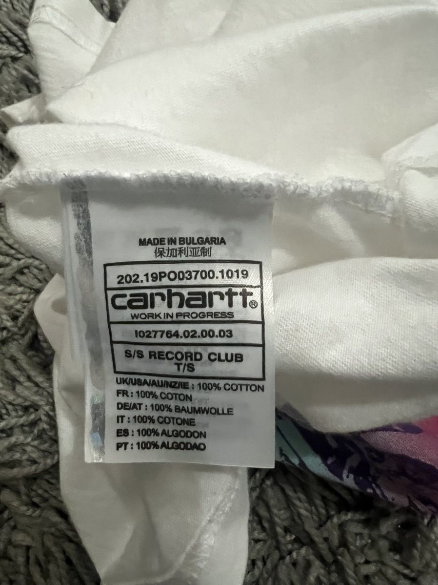 Carhartt Wip Carhartt WIP Record Club T-Shirt Size US L / EU 52-54 / 3 - 6 Thumbnail