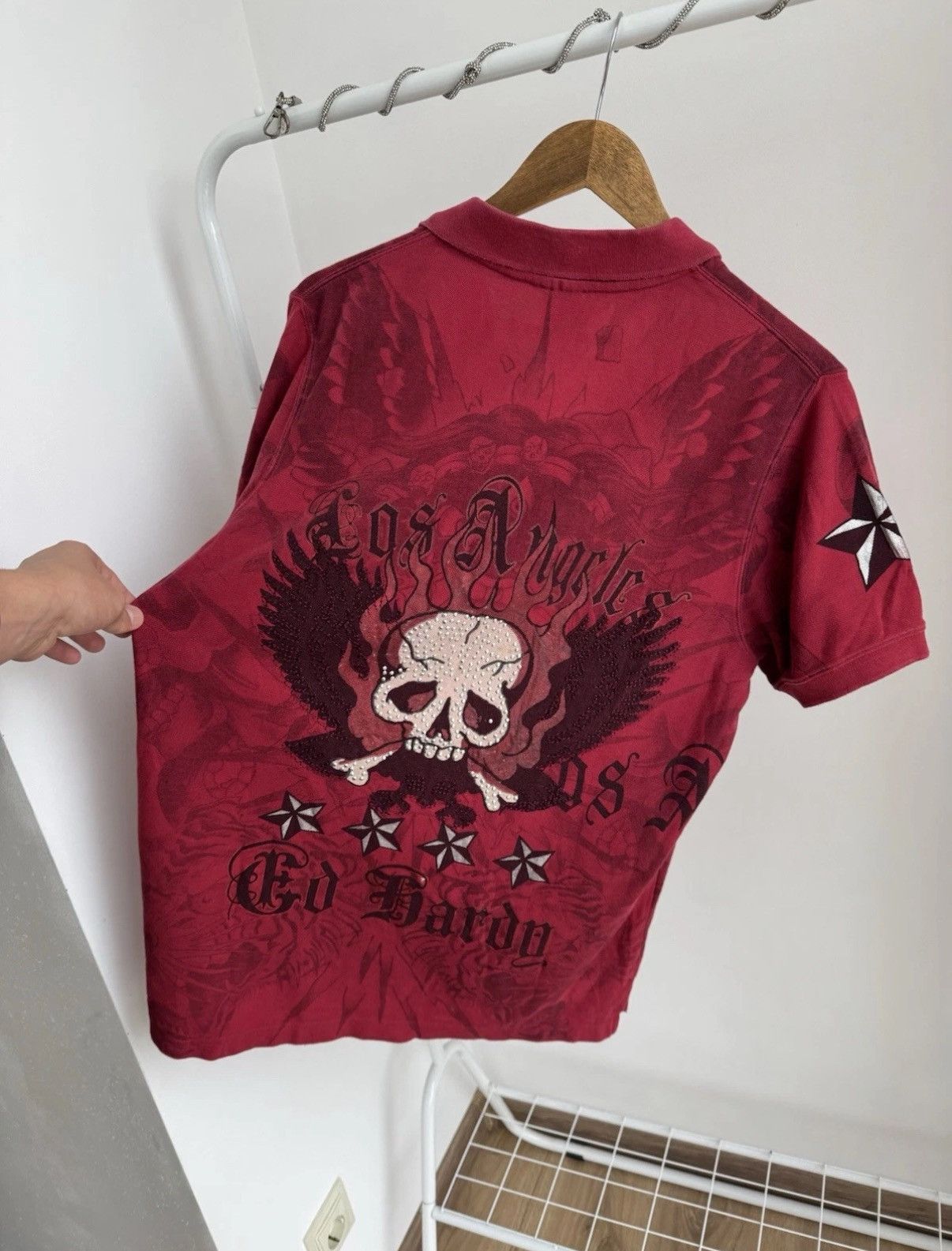 Ed Hardy Ed Hardy By Christian Audigier Design Vintage Rare Shirts Size US L / EU 52-54 / 3 - 4 Thumbnail