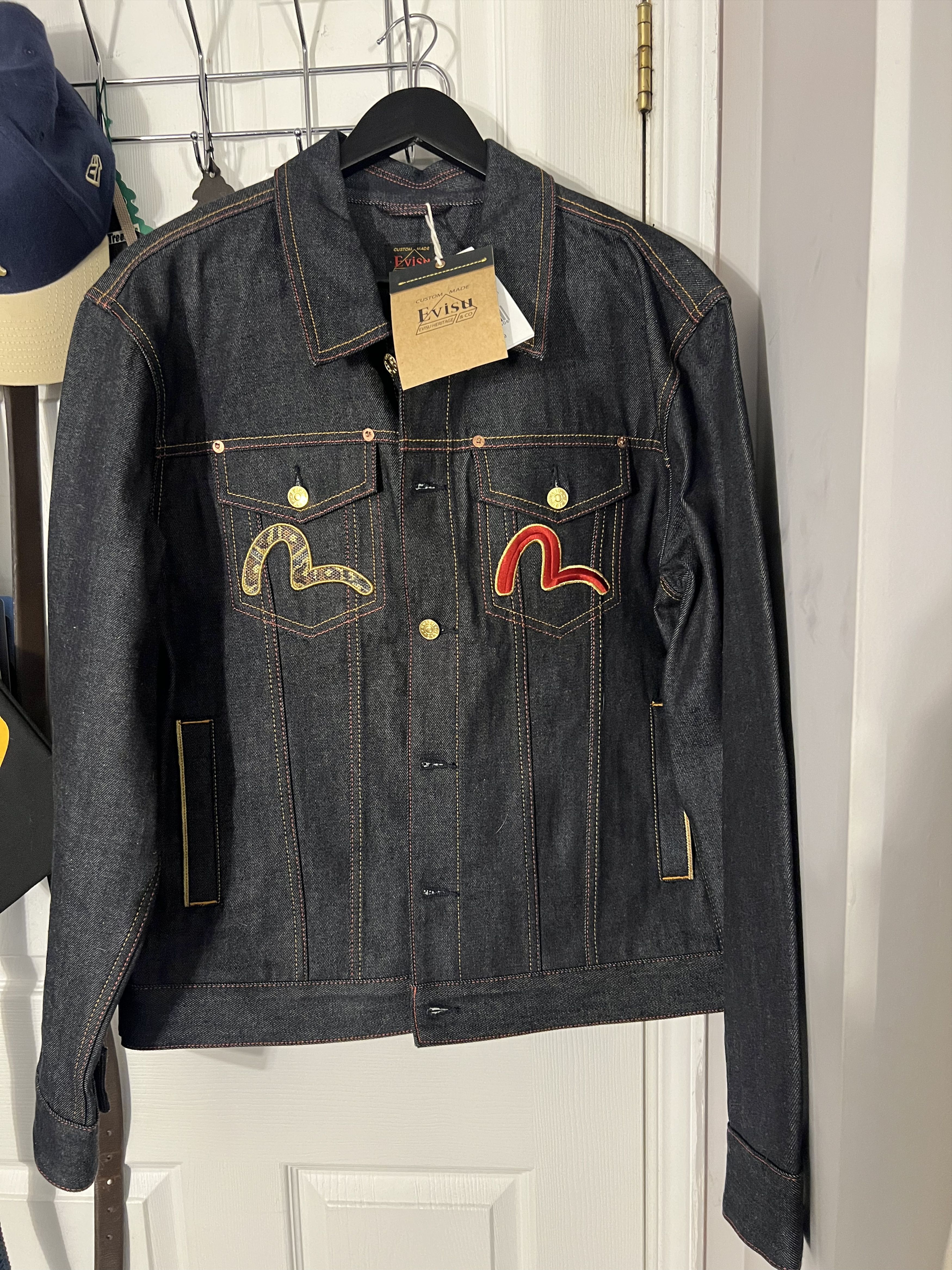 Evisu EVISU Snake Year Limited Edition Denim Set (Jacket +Jeans) Size US L / EU 52-54 / 3 - 3 Thumbnail