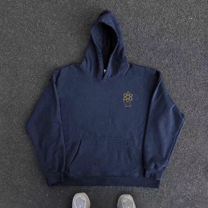 Japanese Brand Vintage Street Hip Hop Fun Funny Print Hooded Sweatshirt Size US XL / EU 56 / 4 - 4 Thumbnail