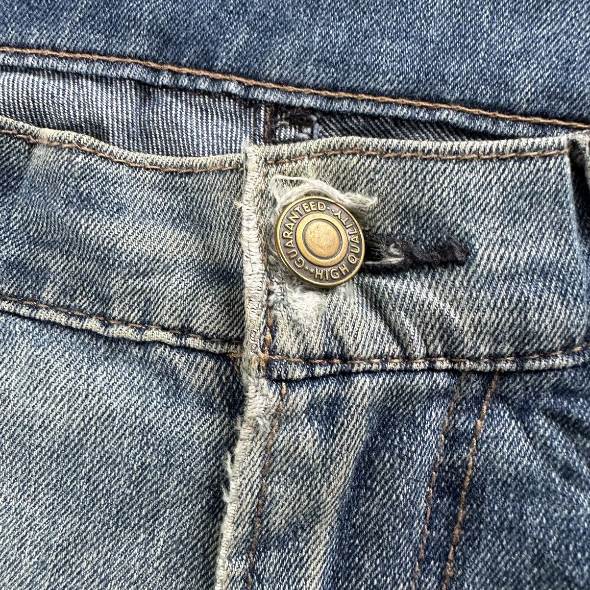 Japanese Brand W32 Vintage Japanese Distressed Faded Denim Jean Pant Size US 32 / EU 48 - 6 Thumbnail