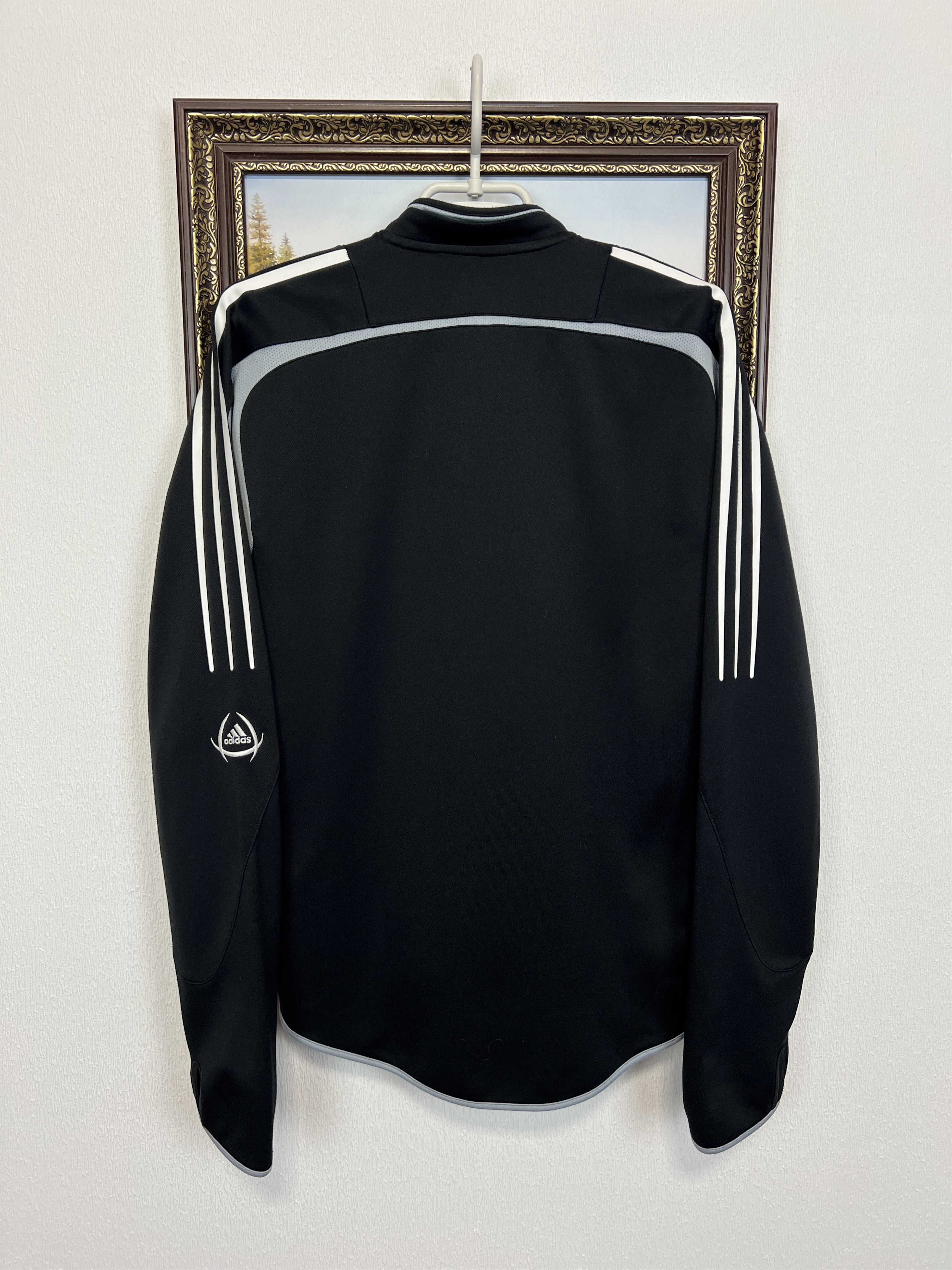 Adidas Vintage Real Madrid Football Train Jacket Soccer Sweatshirt Size US S / EU 44-46 / 1 - 11 Thumbnail