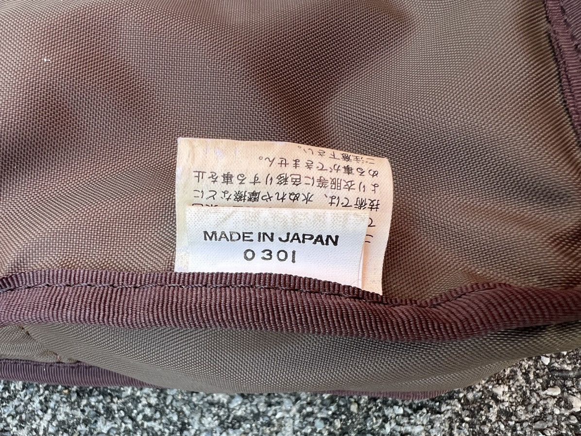 Vintage × Yohji Yamamoto Vintage Yohji Yamamoto Y’saccs Hybrid Patina Leather Wax Bag Size ONE SIZE - 21 Thumbnail