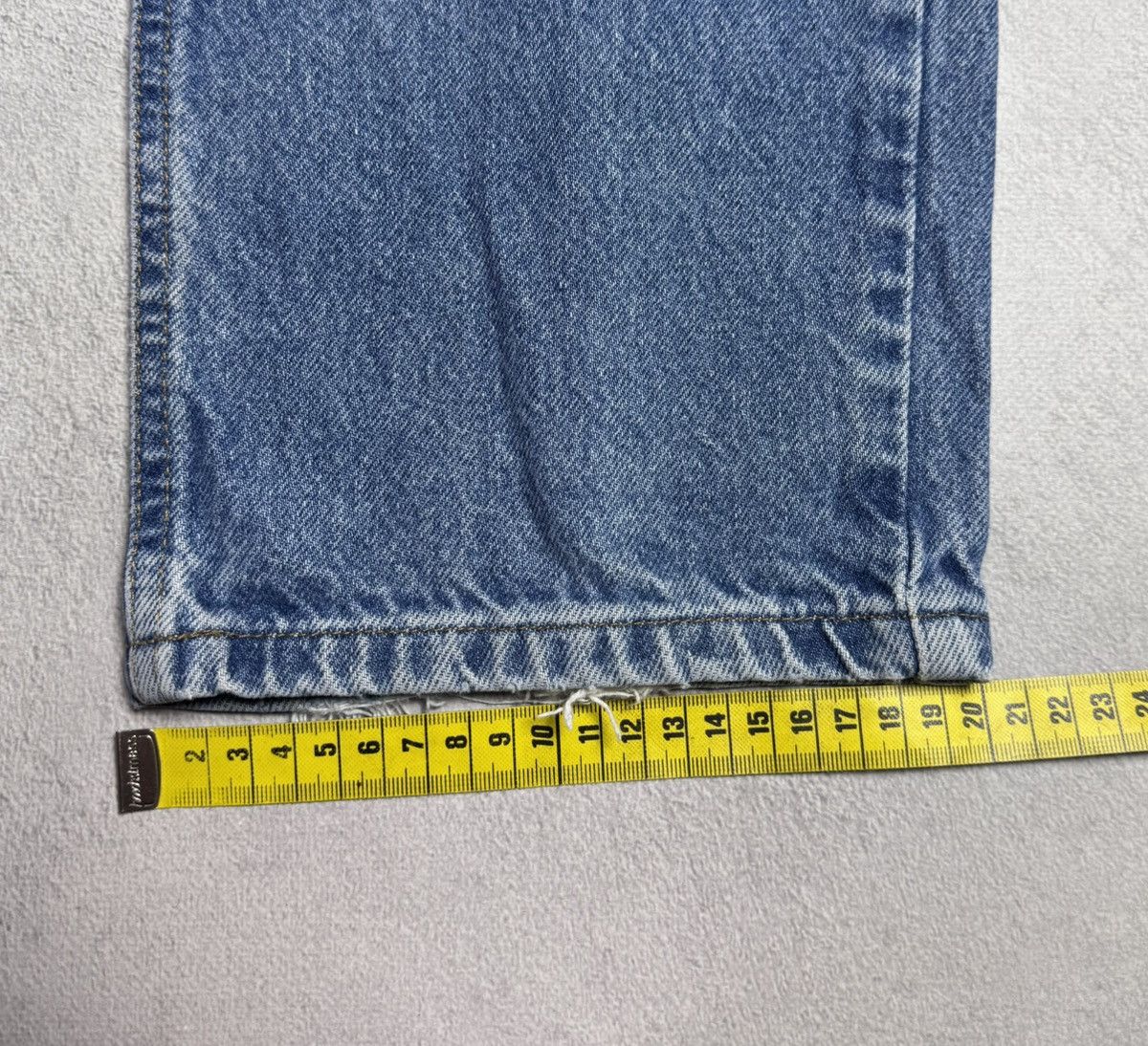 Carhartt 1990s Carhartt B 18 DST Vintage Straight Denim Jeans Size US 36 / EU 52 - 20 Thumbnail