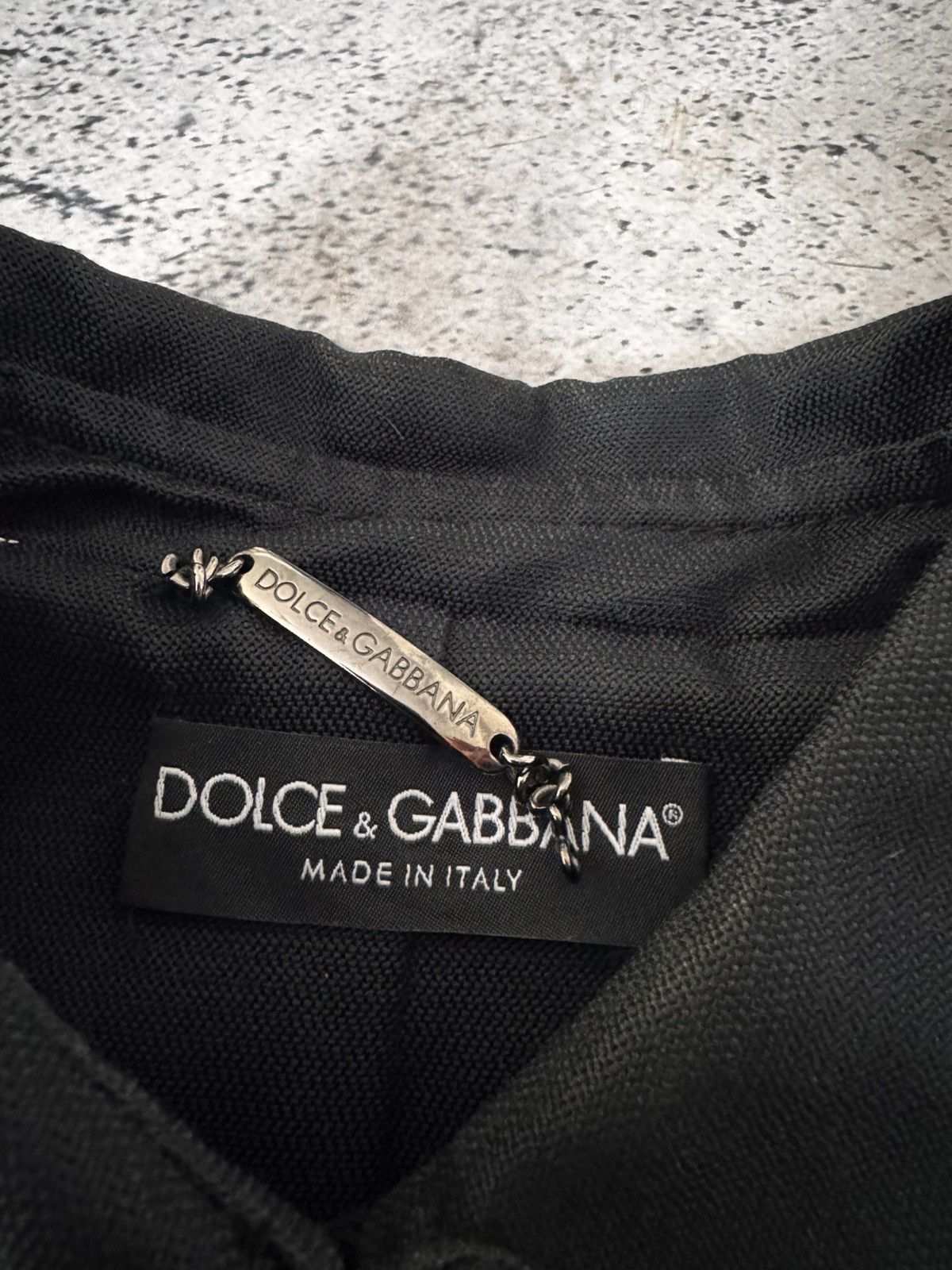 Dolce & Gabbana DOLCE & GABBANA Nylon Trench Coat Black 44 Size M / US 6-8 / IT 42-44 - 9 Thumbnail