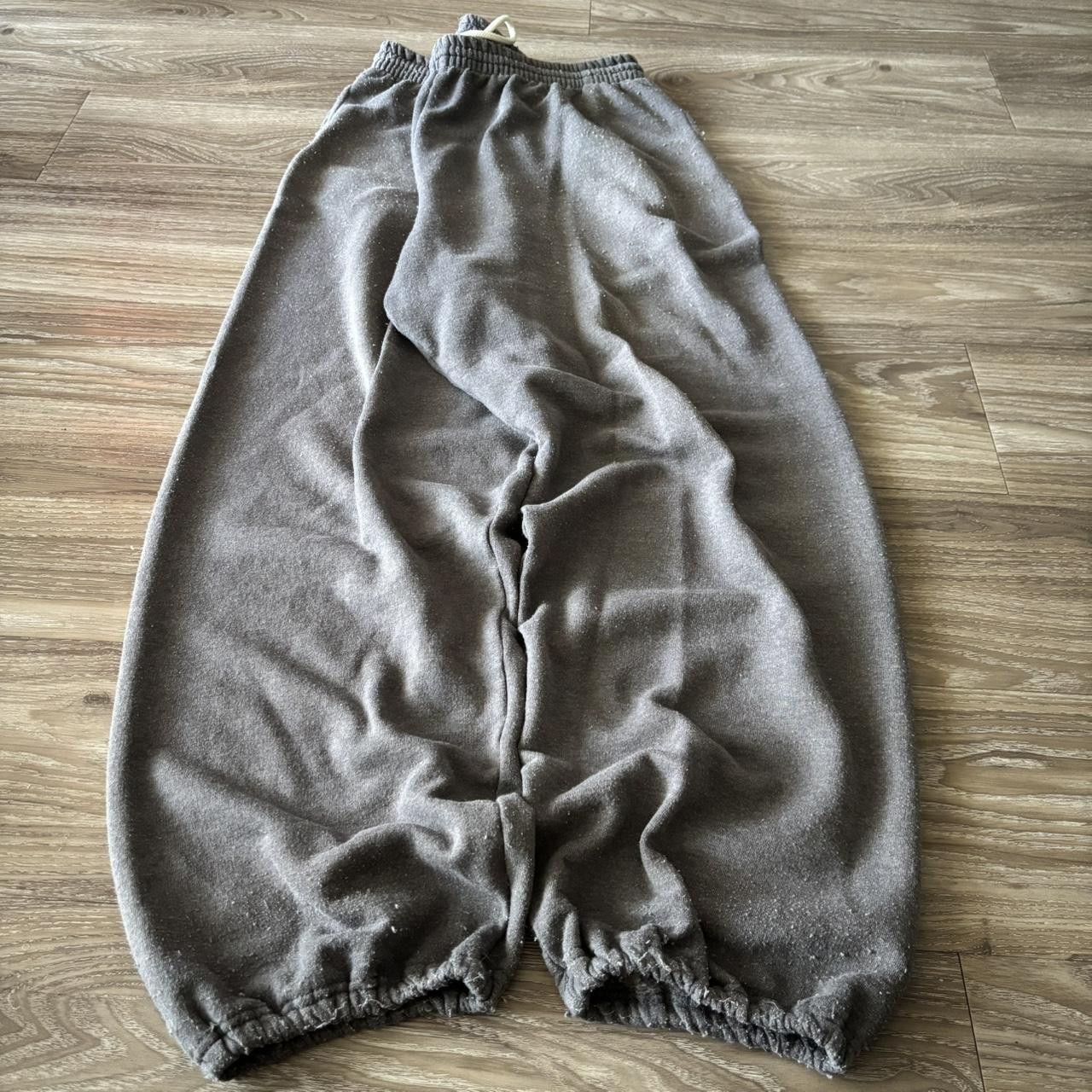 Vintage Crazy Vintage Y2K/2000s Faded Grey Baggy Skater Essential Sweatpants! Fits L Size US 34 / EU 50 - 3 Thumbnail