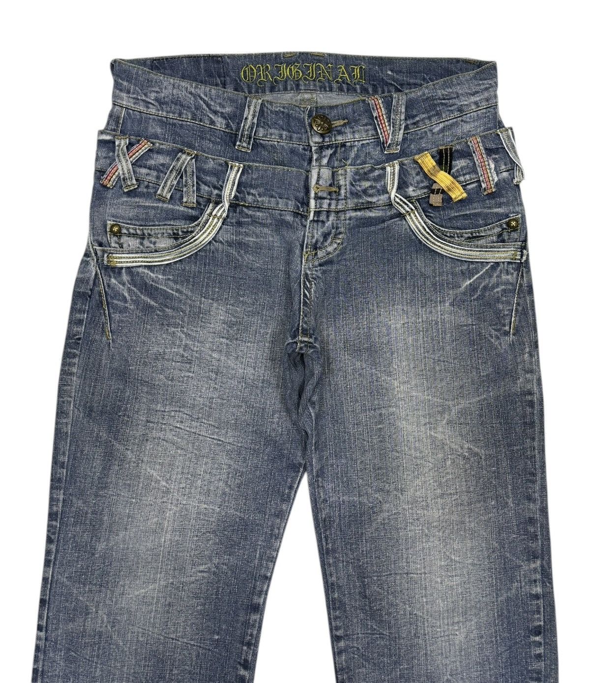 If Six Was Nine × Seditionaries 💥DOUBLE WAIST PUNK ORIGINAL JEANS VINTAGE Size US 34 / EU 50 - 6 Thumbnail