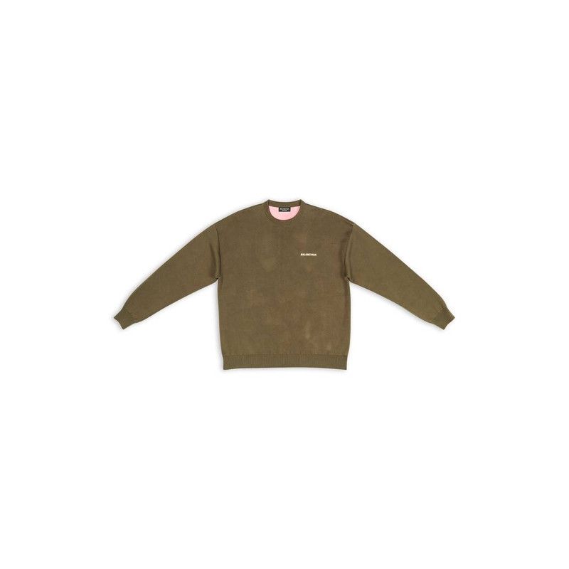 o1tr1nto0126 Political Campaign Sweater in Brown