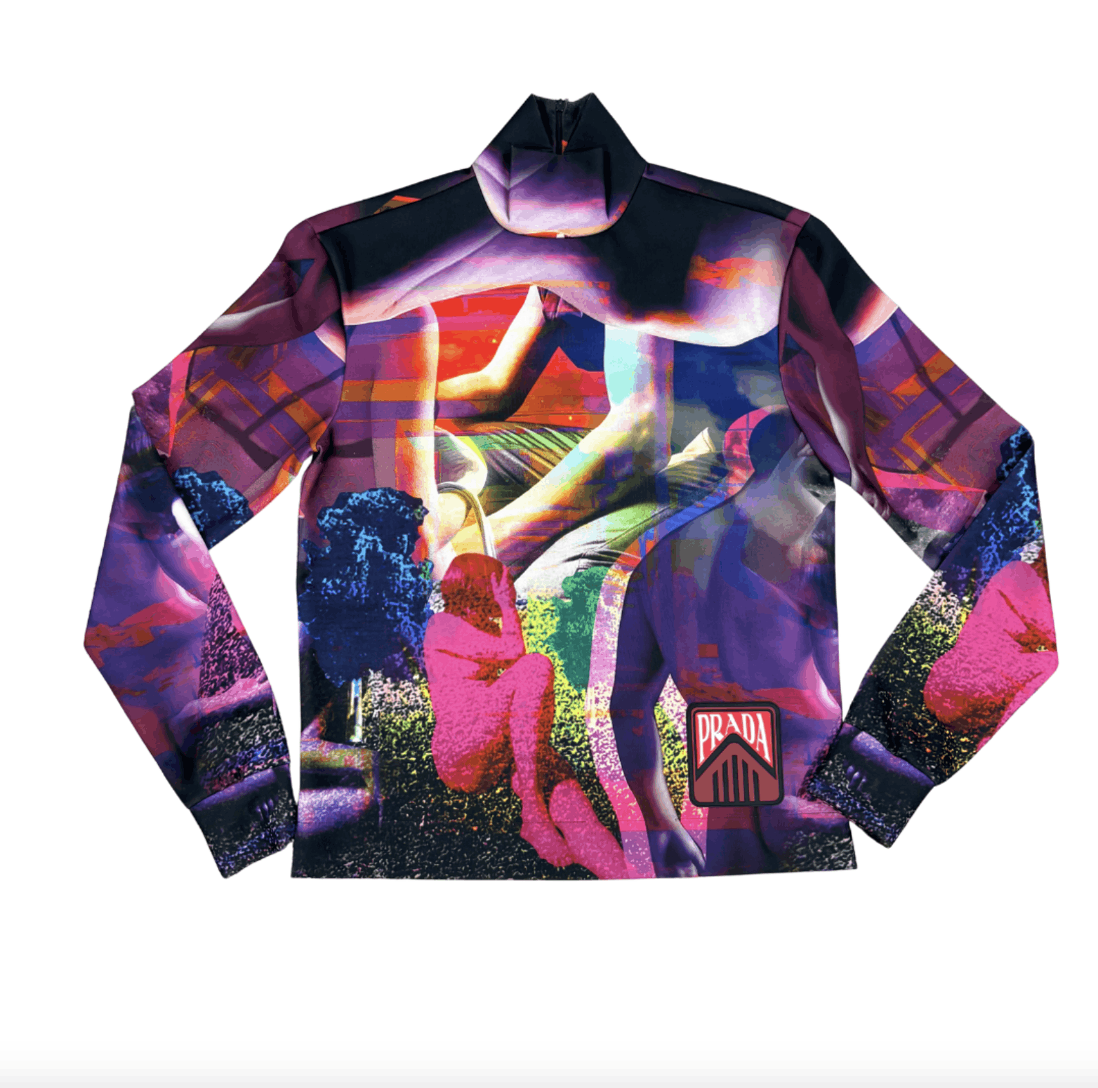 Polo Ralph Lauren Prada ss19 runway psychedelic top Size US S / EU 44-46 / 1 - 1 Thumbnail