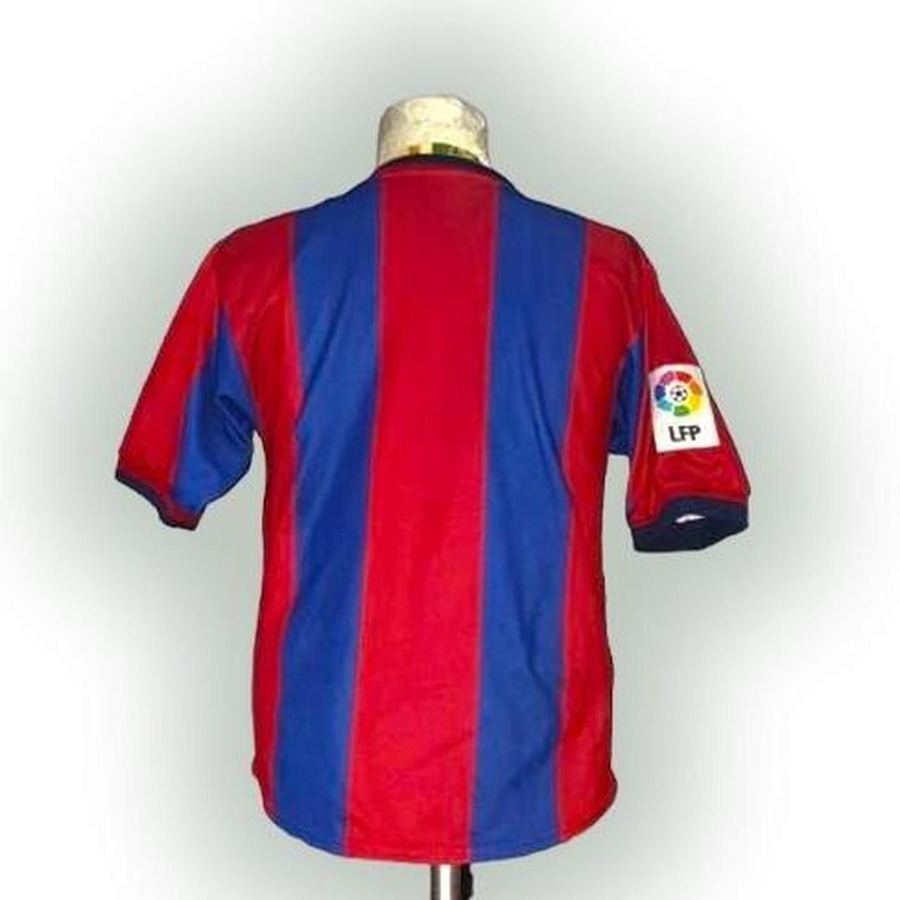 Nike Fc Barcelona Spain 1998 1999 Home Shirt Jersey Size US XS / EU 42 / 0 - 3 Thumbnail