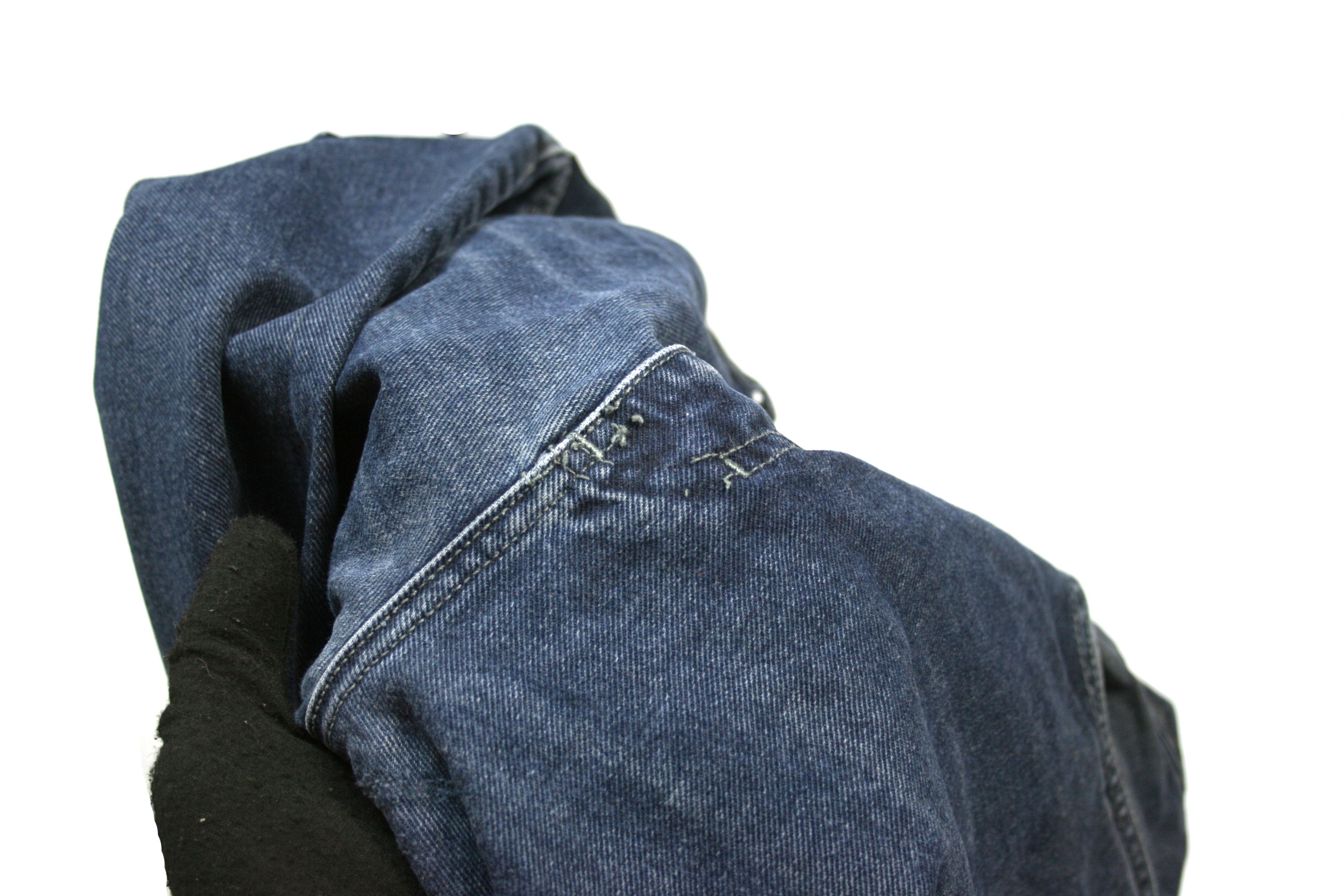 Versace 90S Medusa Patch Metal Logo Faded Jeans Vintage Size US 40 / EU 56 - 10 Thumbnail